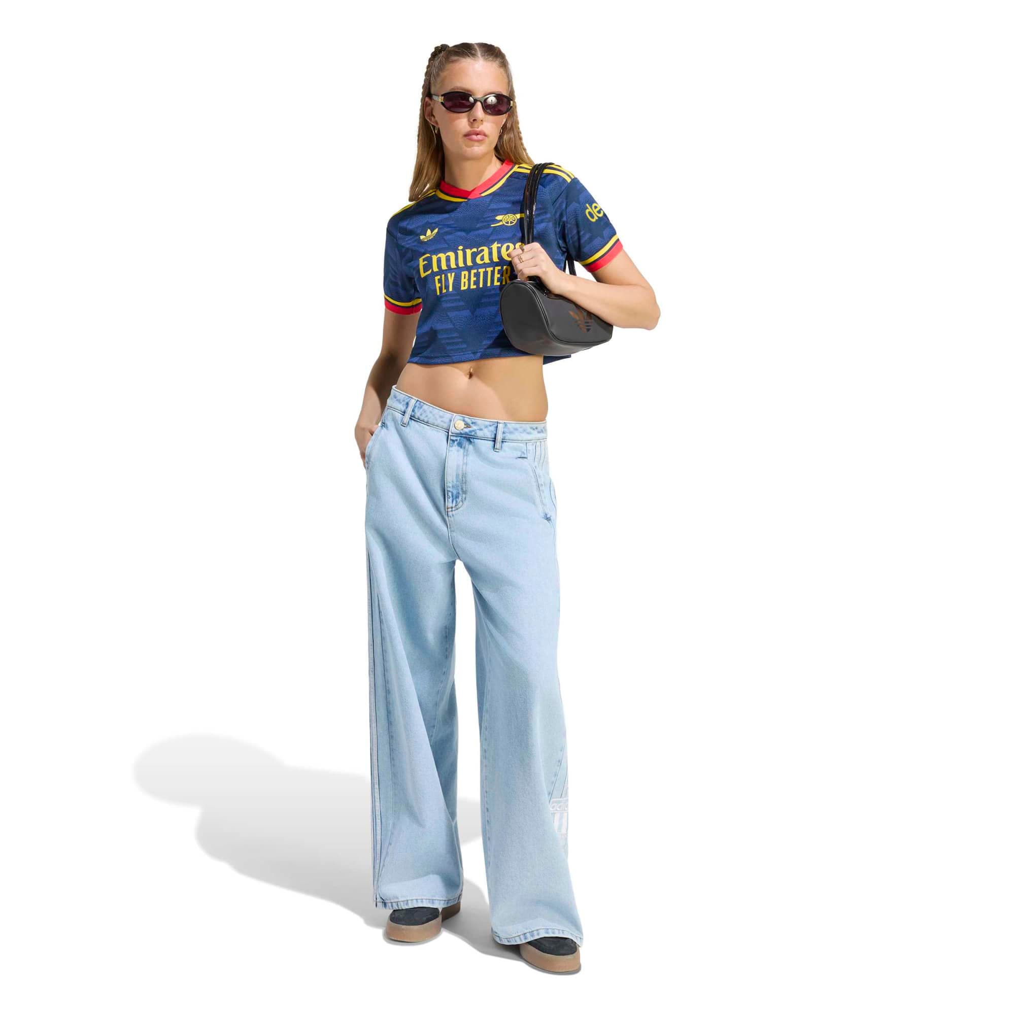 Arsenal Women's 2026/27 Away Cropped Replica Jersey - Navy - angle 5