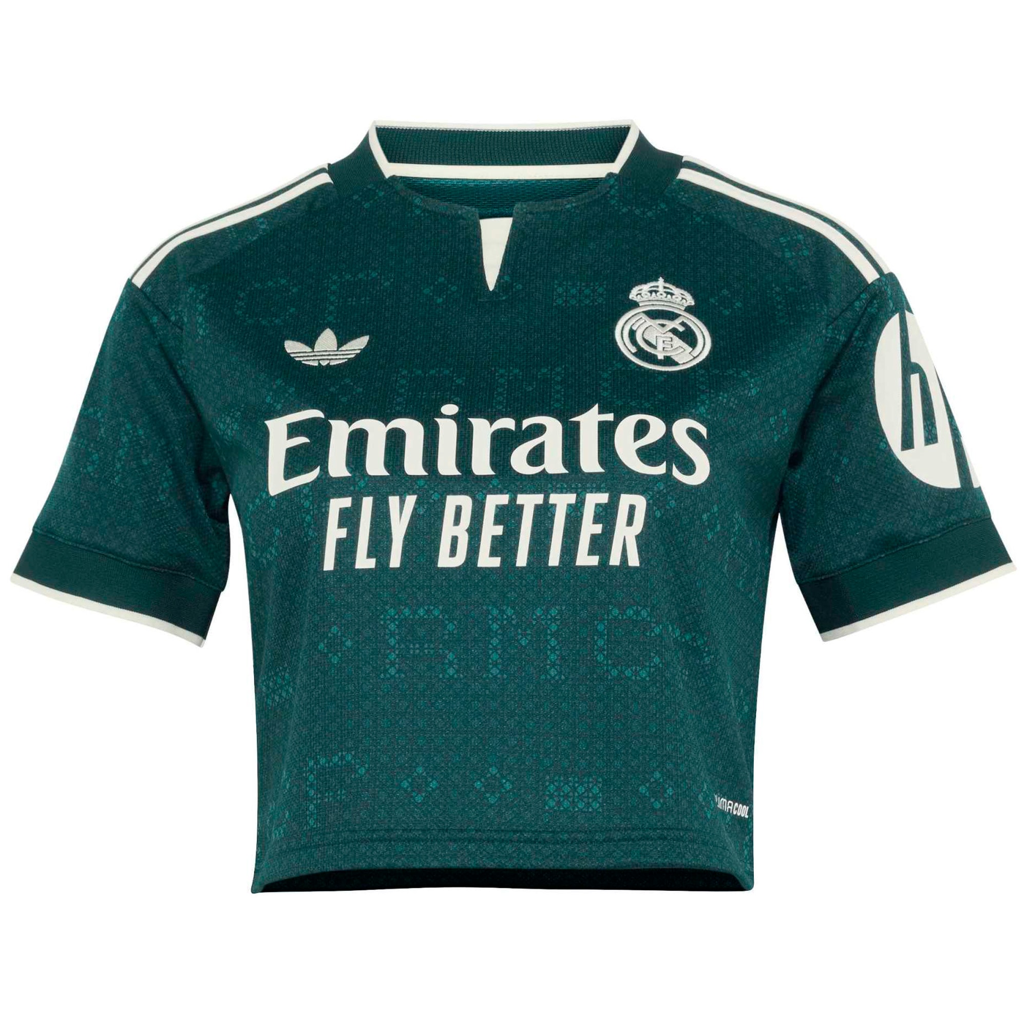 Real Madrid Women's 2026/27 Away Cropped Replica Jersey - Green - angle 6