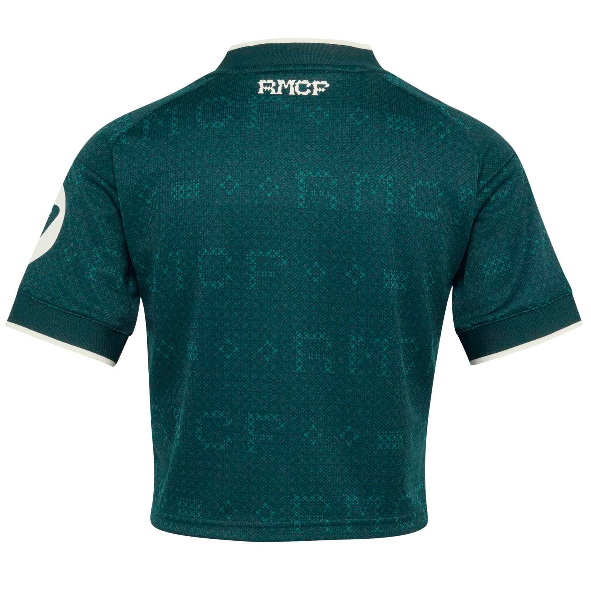 Real Madrid Women's 2026/27 Away Cropped Replica Jersey - Green - angle 7