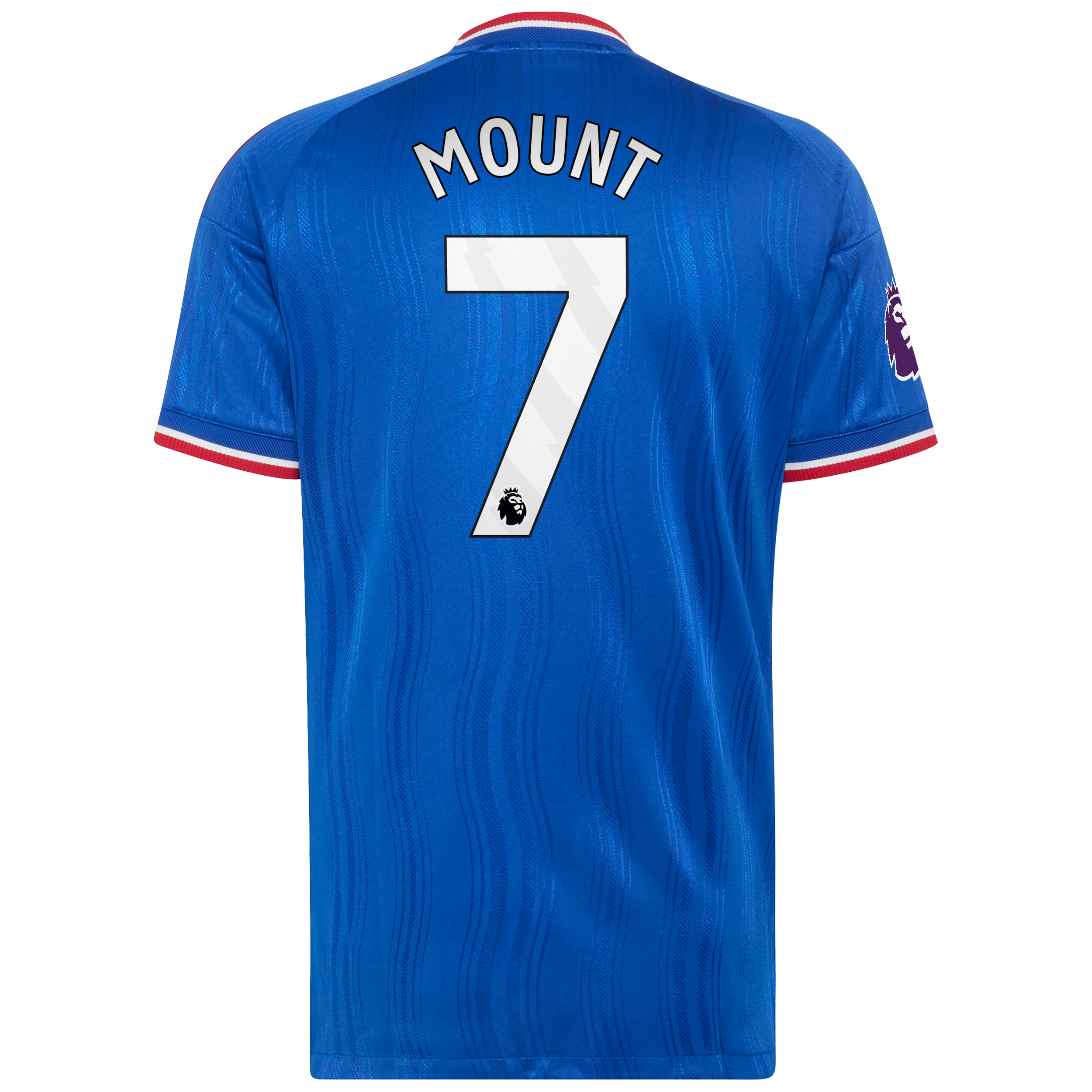 Mason Mount Manchester United 2026/27 Away On-Field Jersey - Royal - angle 4