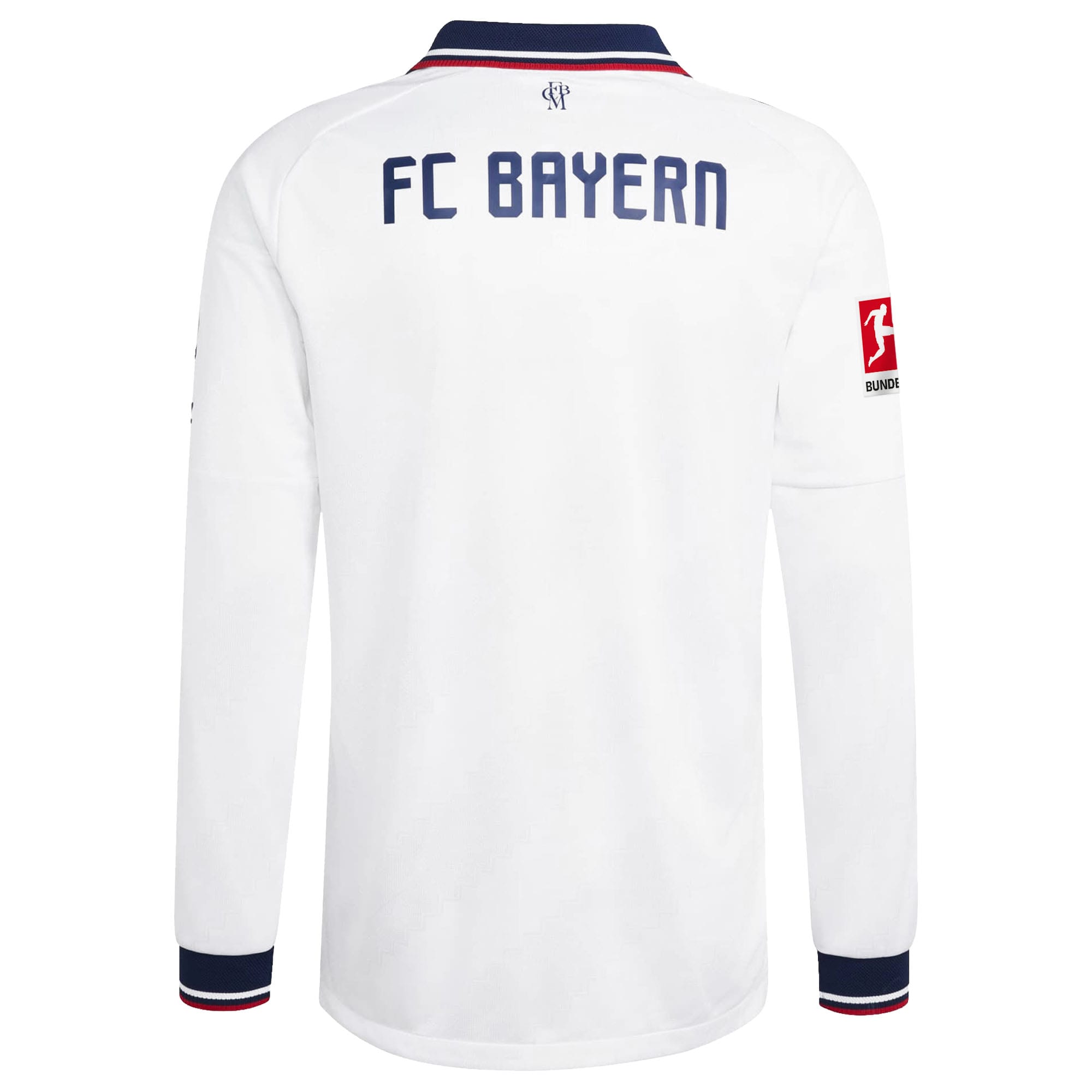Bayern Munich 2026/27 Away On-Field Long Sleeve Patch Jersey - White - angle 5