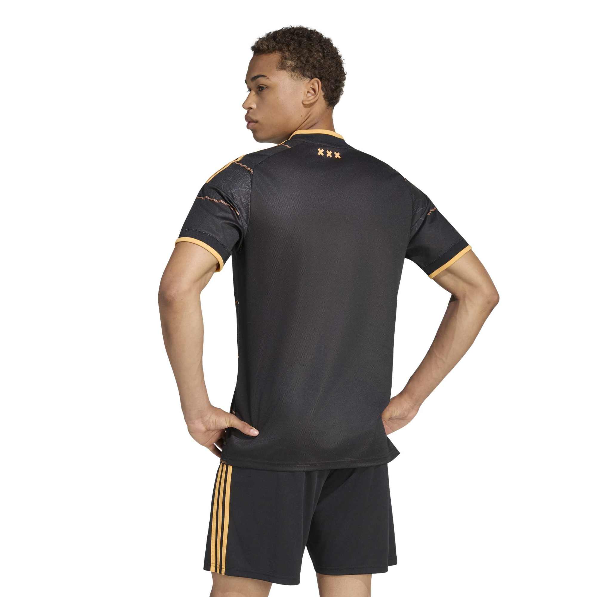 Ajax 2026/27 Away Replica Jersey - Black - angle 4