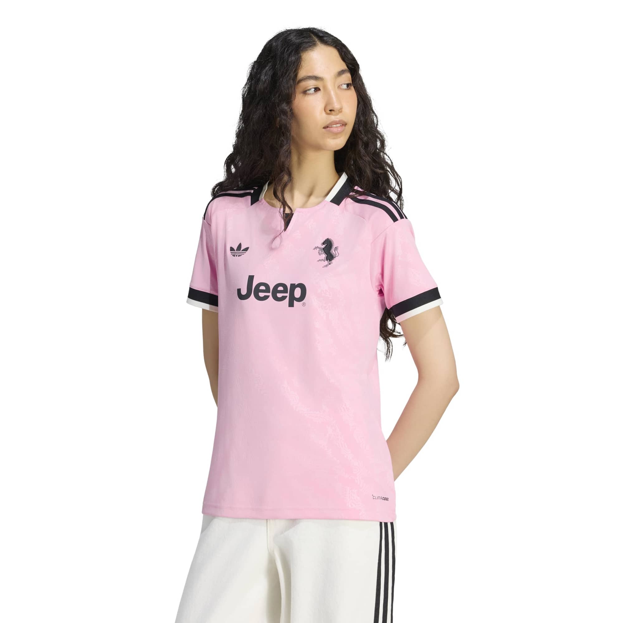 Juventus Women's 2026/27 Away Replica Jersey - Pink - angle 3