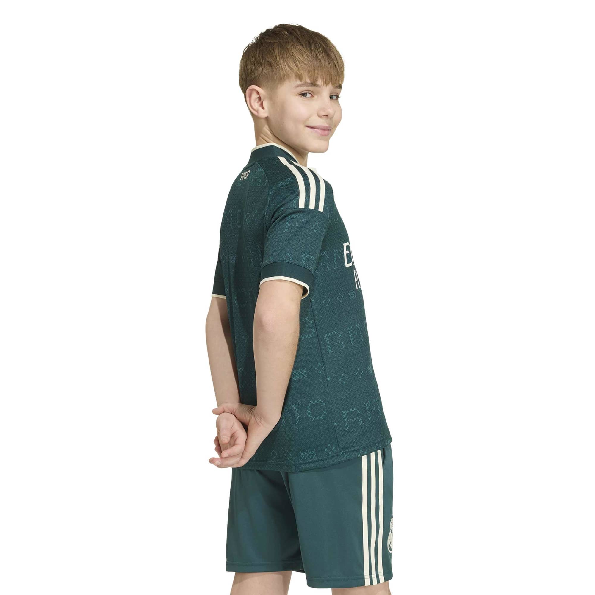 Real Madrid Youth 2026/27 Away Replica Jersey - Green - angle 3