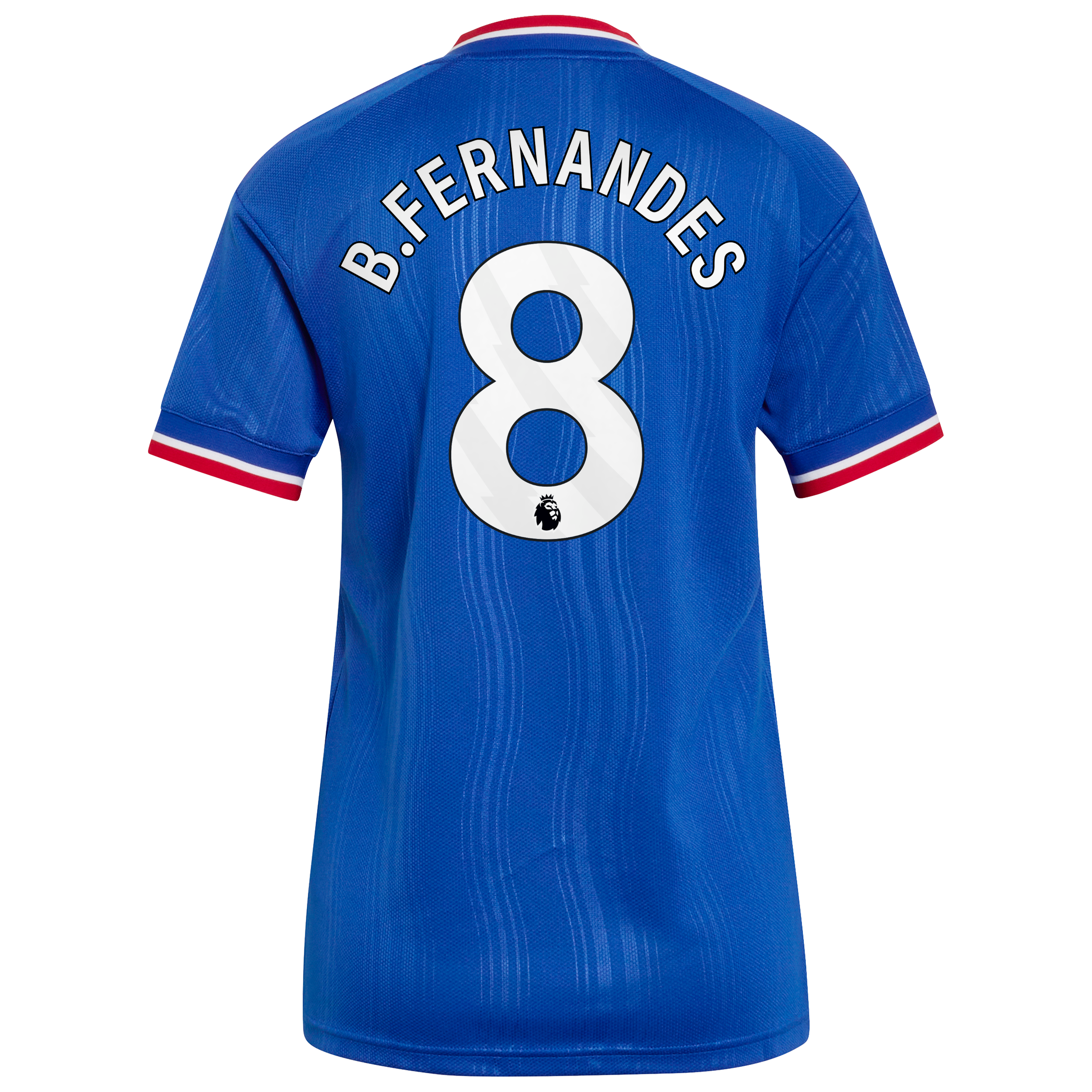 Bruno Fernandes Manchester United Women's 2026/27 Away Replica Jersey - Royal - angle 4