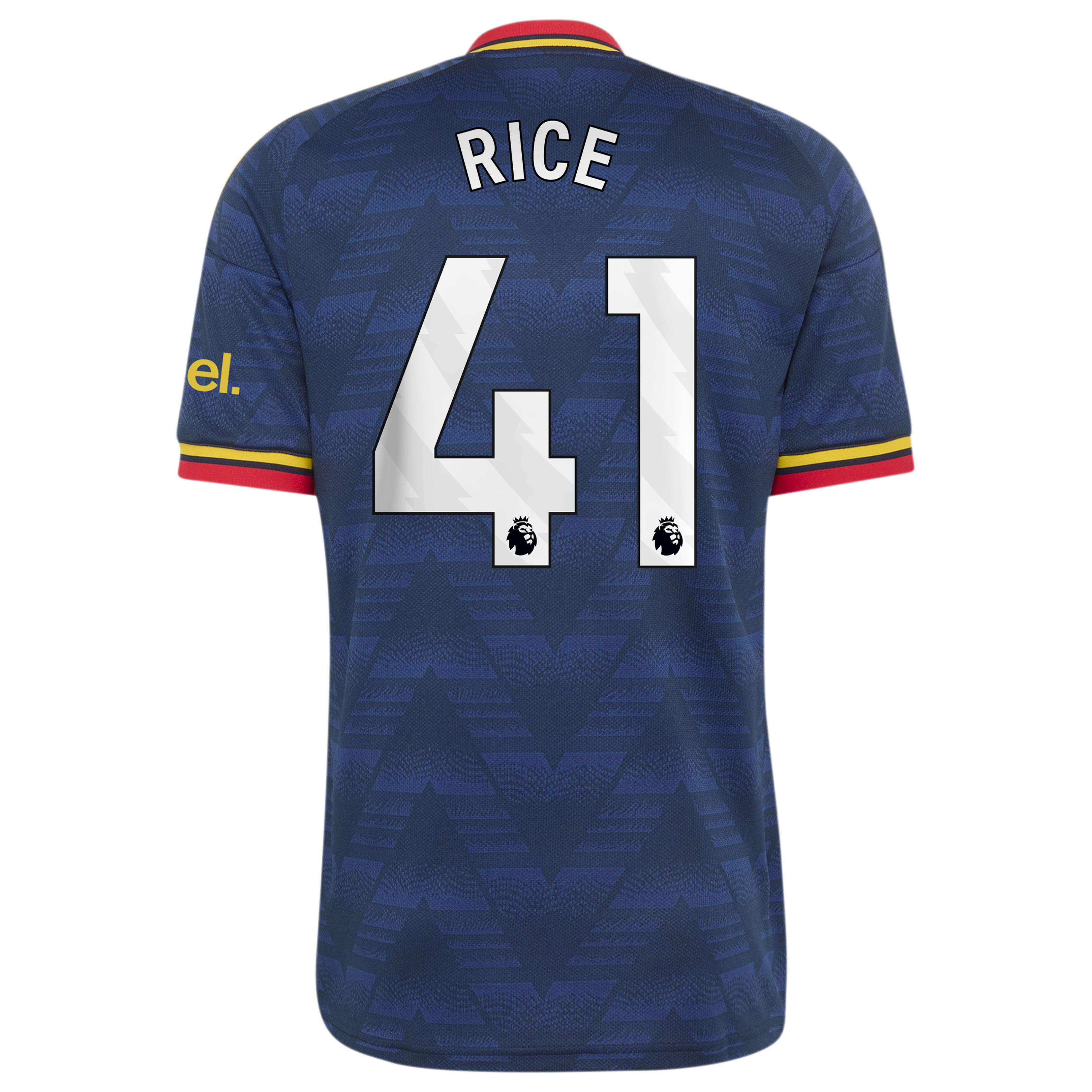 Declan Rice #41 Arsenal 2026/27 Away Replica Jersey - Navy - angle 4