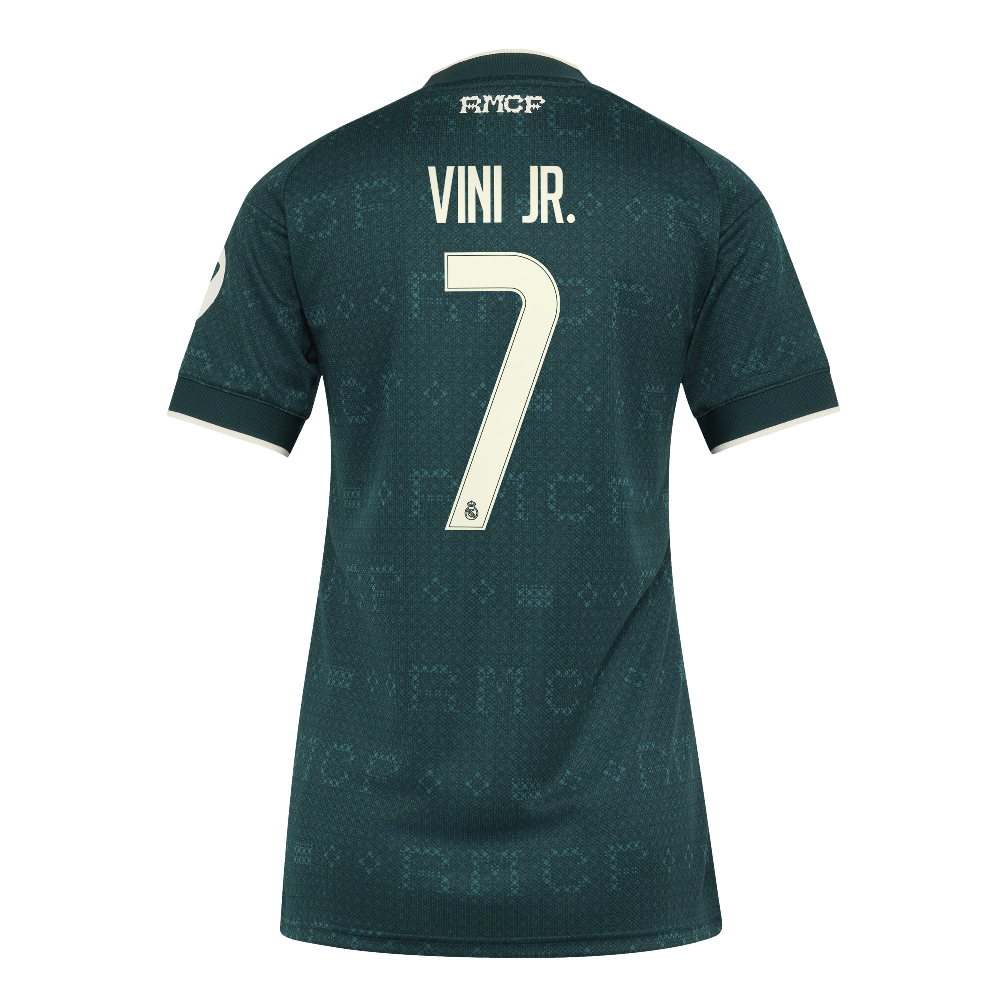 Vini Jr. Real Madrid Women's 2026/27 Away Replica Jersey - Green - angle 4