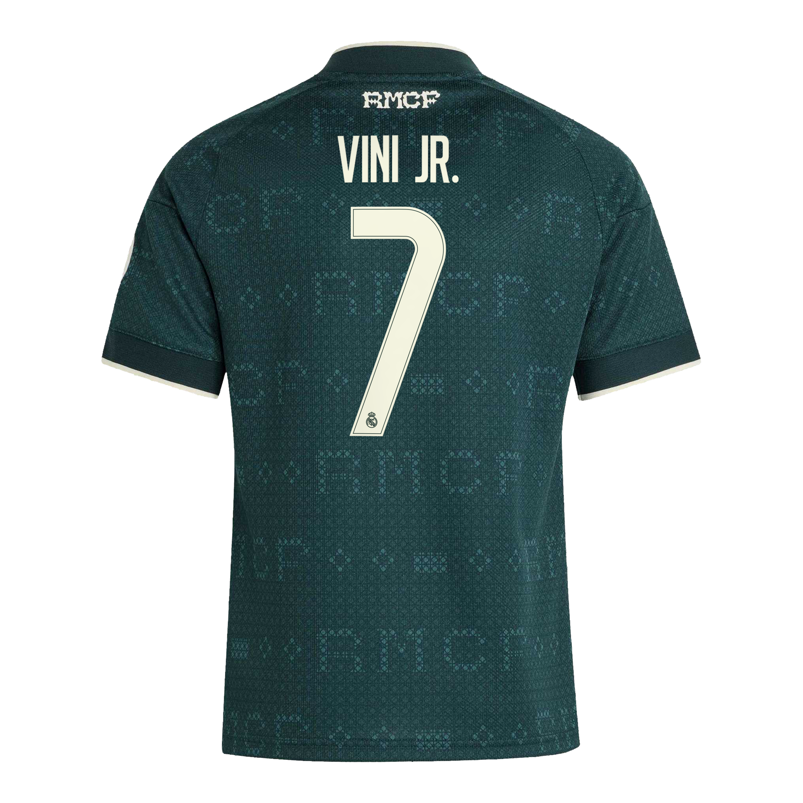 Vini Jr. Real Madrid Youth 2026/27 Away Replica Jersey - Green - angle 4