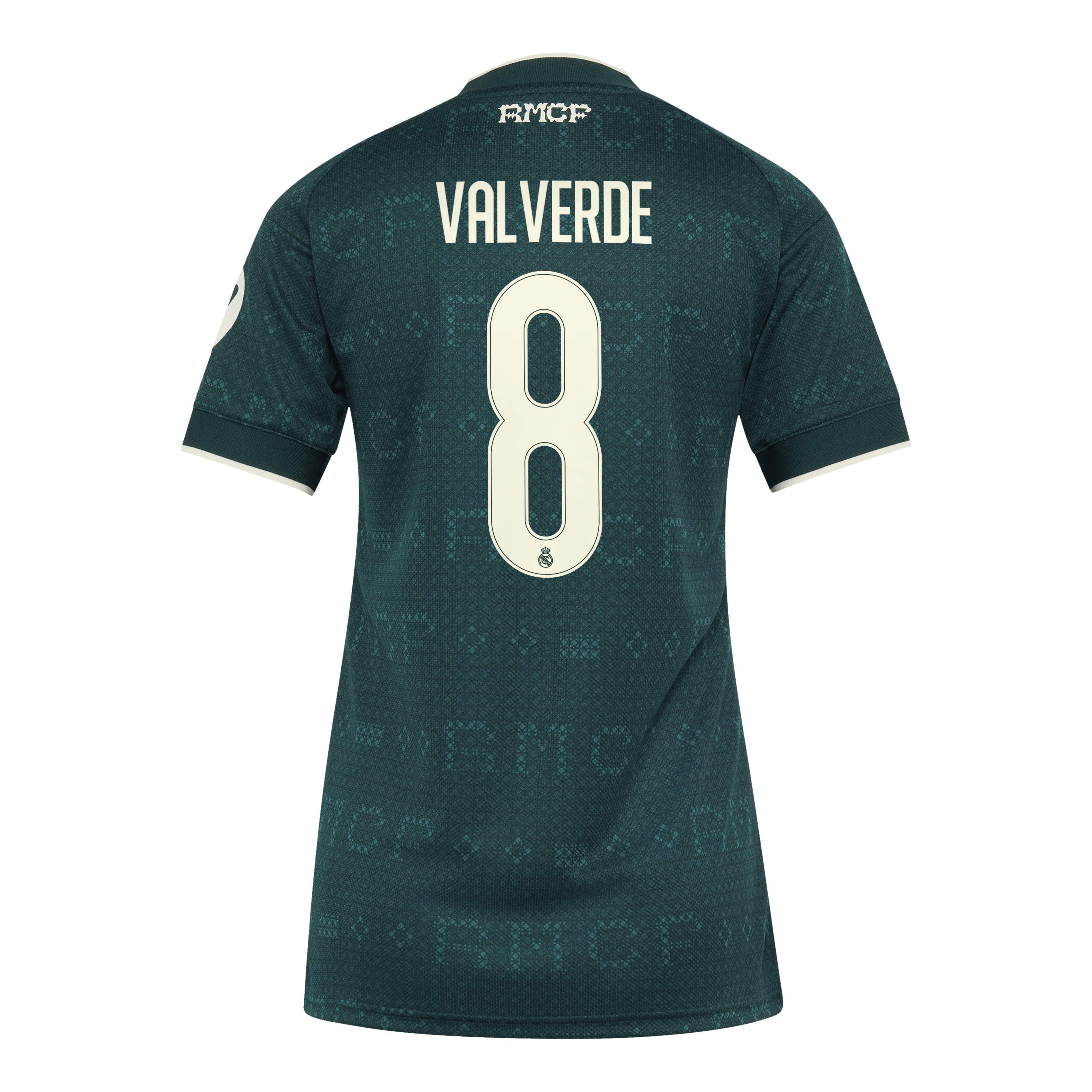Federico Valverde Real Madrid Women's 2026/27 Away Replica Jersey - Green - angle 4