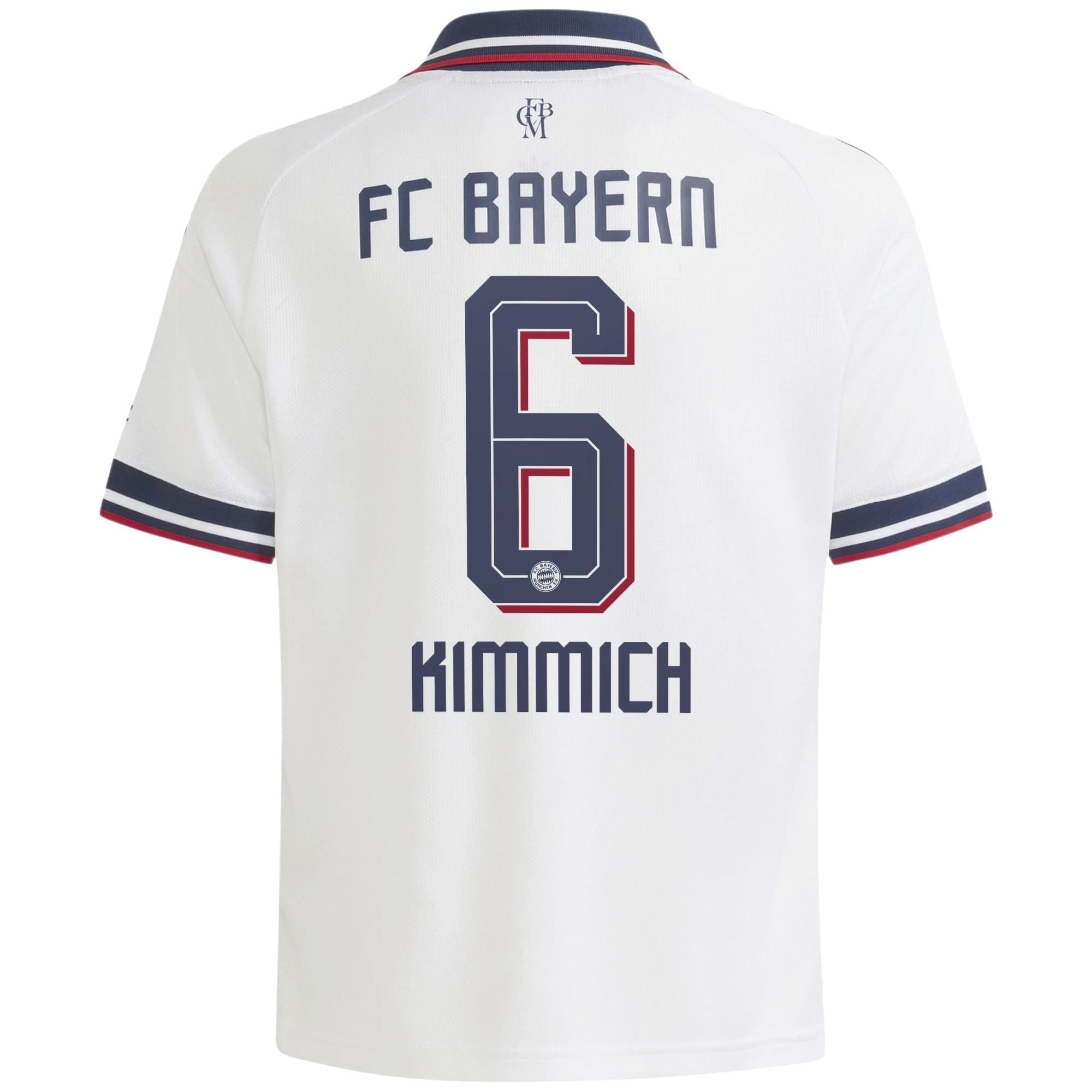 Joshua Kimmich Bayern Munich Youth 2026/27 Away Replica Jersey - White - angle 4