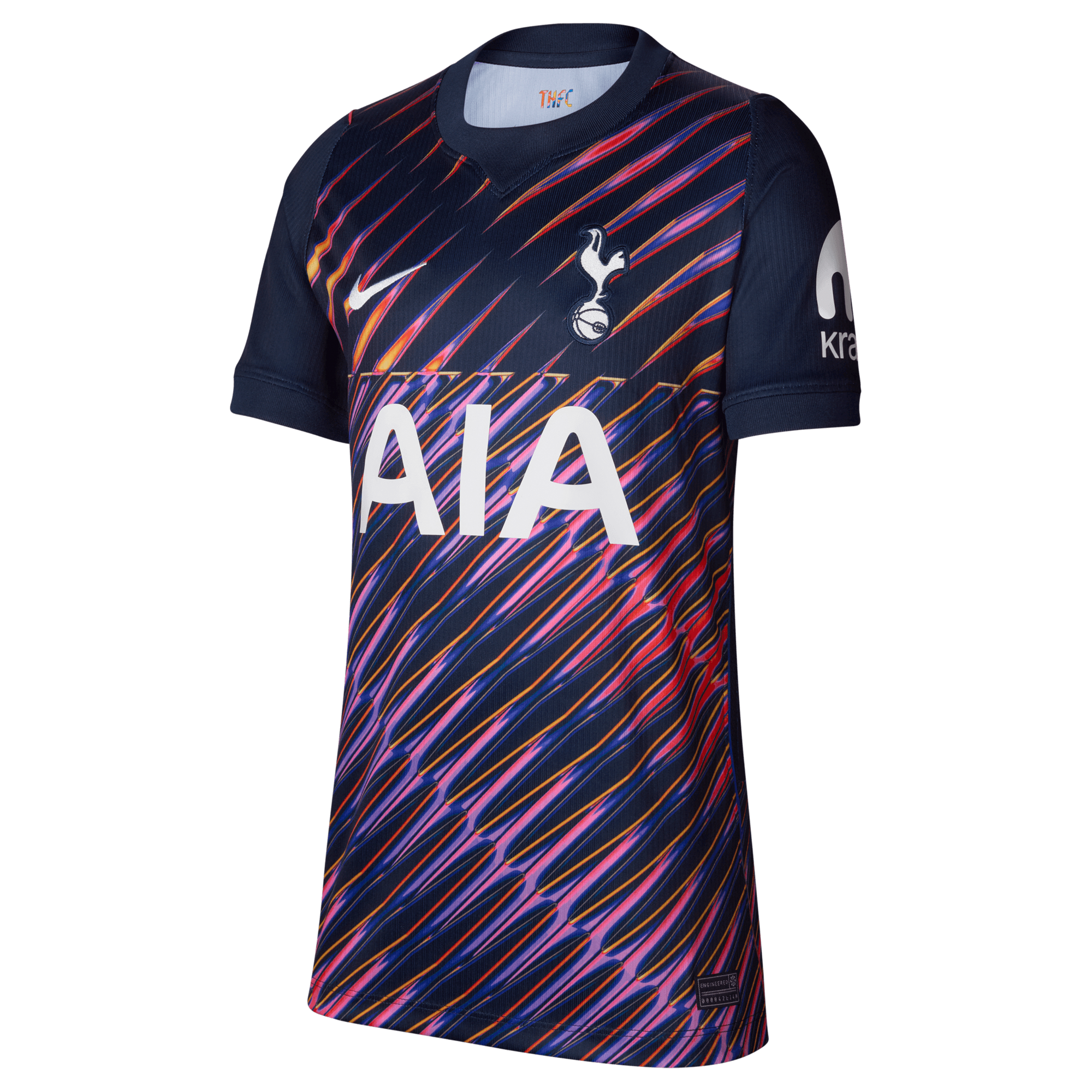 Tottenham Hotspur Youth 2026/27 Away Stadium Replica Jersey - Navy - angle 3