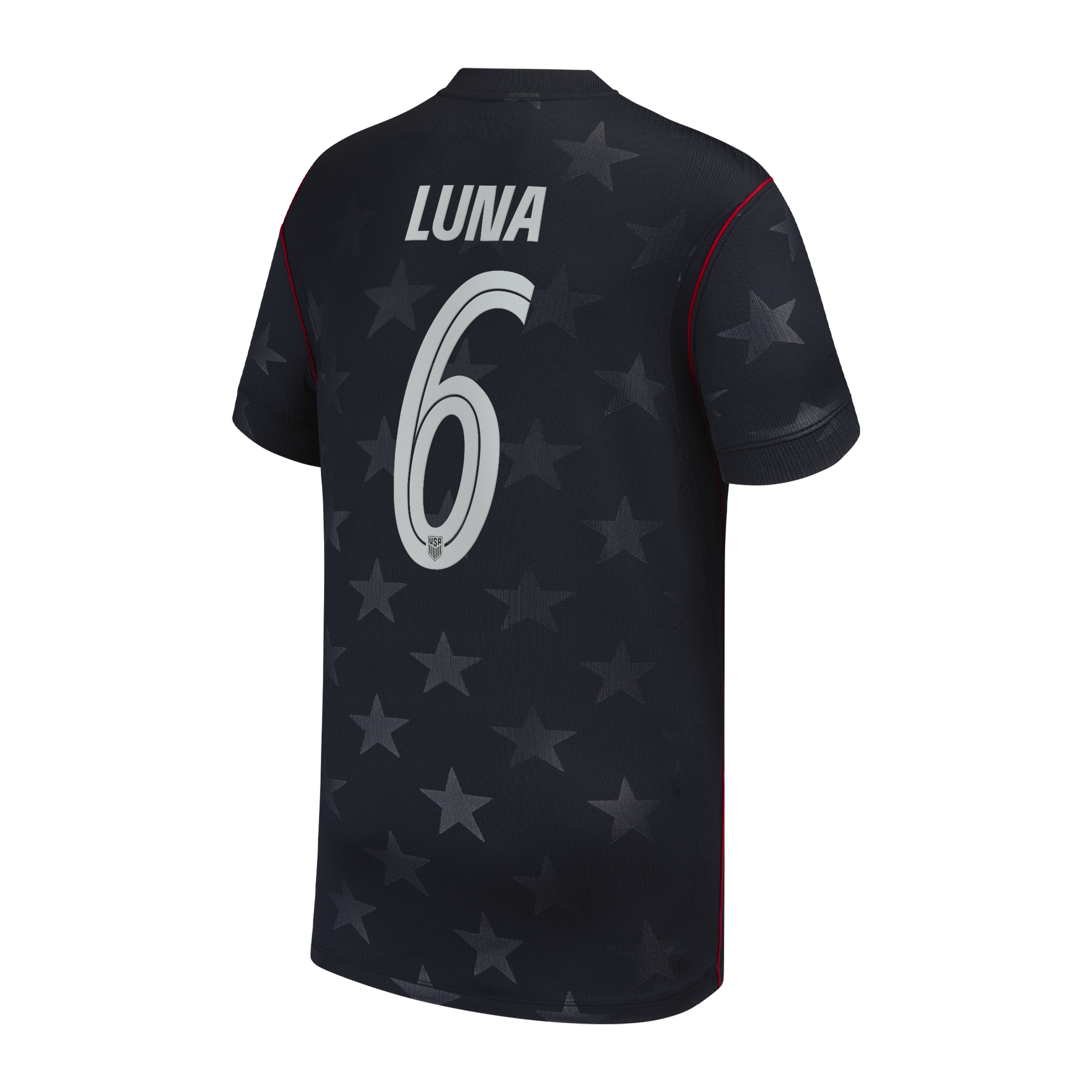 Diego Luna USMNT Youth 2026/27 Away Stadium Replica Jersey - Blue - angle 4