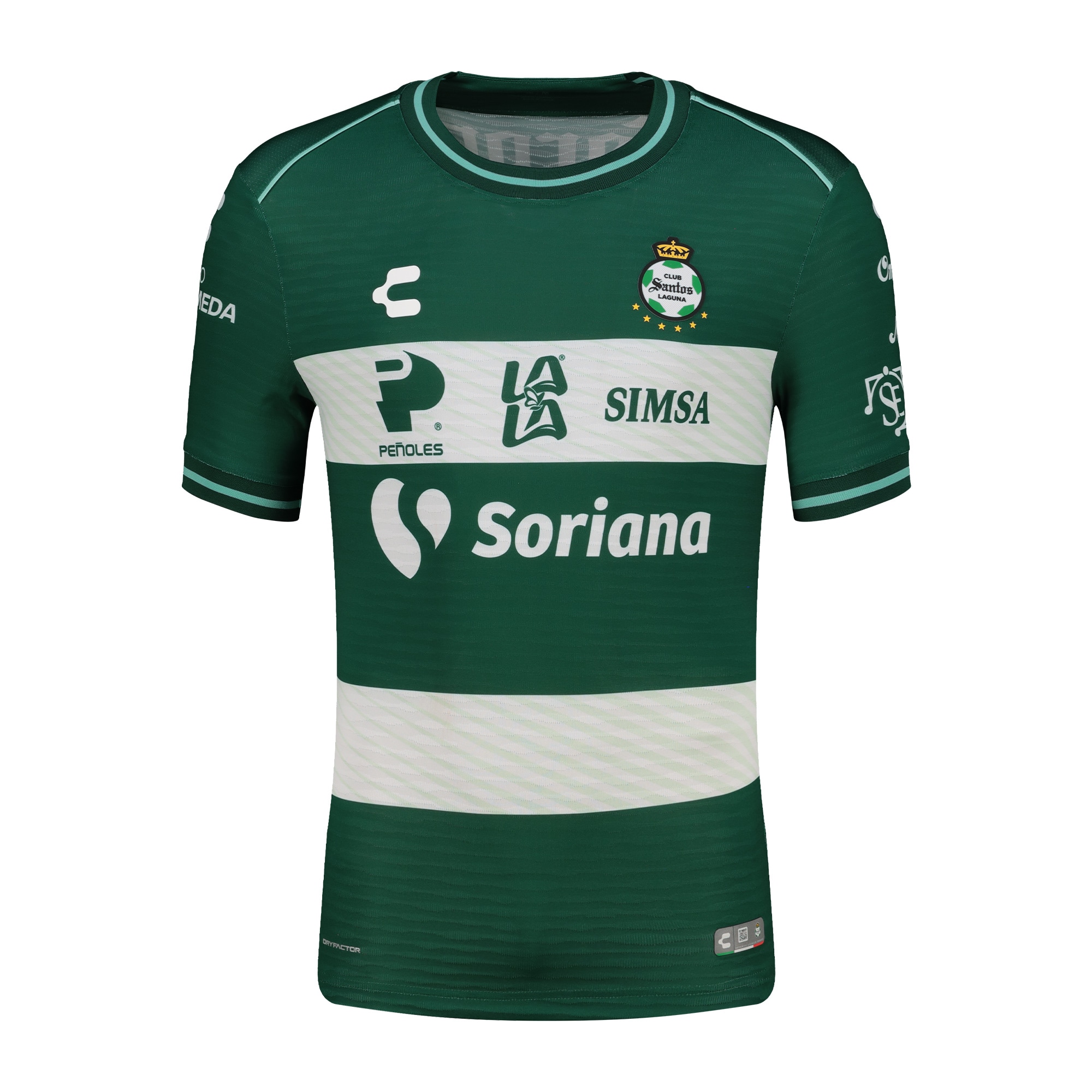 Santos Laguna Charly 2026/27 Home Jersey - Green - angle 2