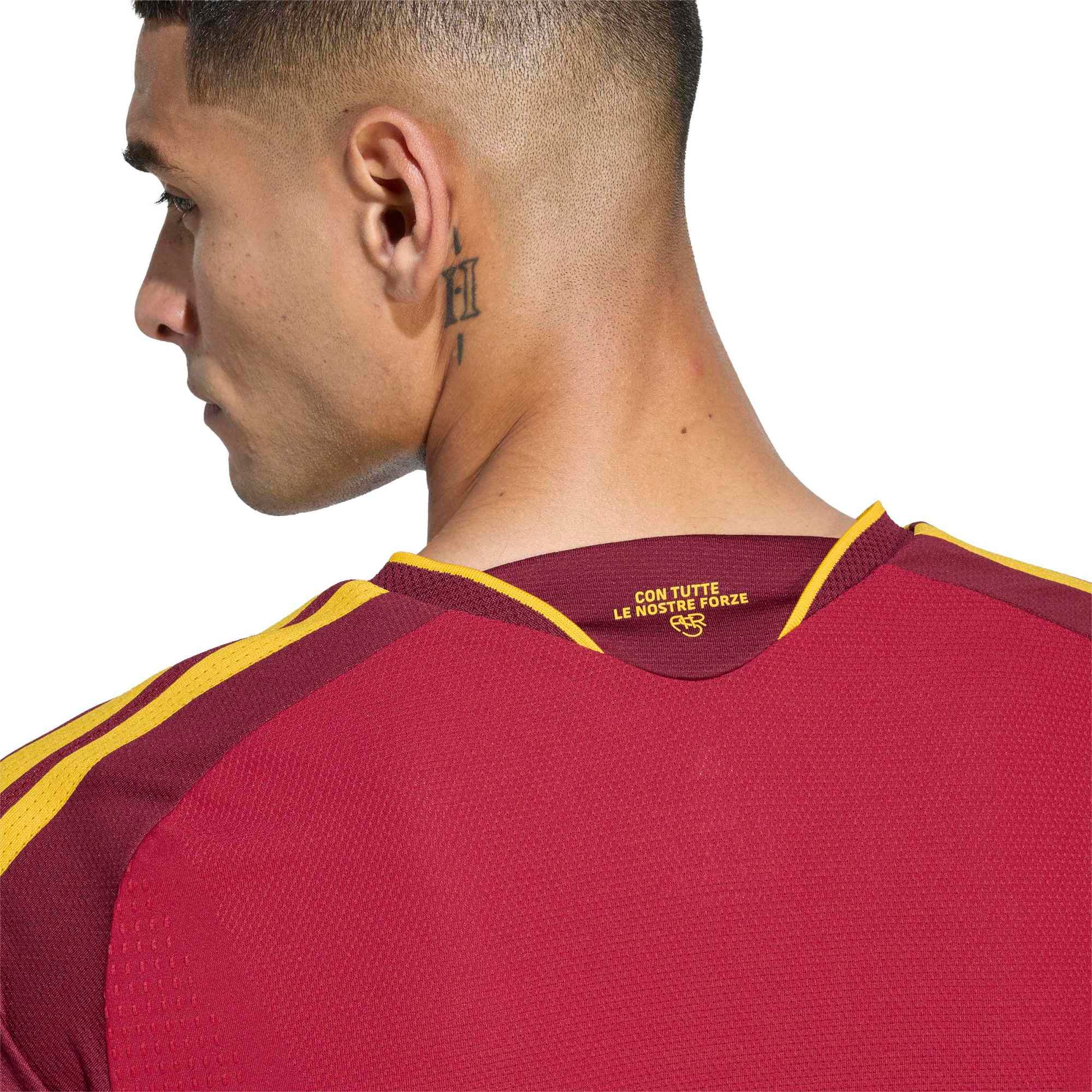 AS Roma 2026/27 Home On-Field Jersey - Red - angle 9