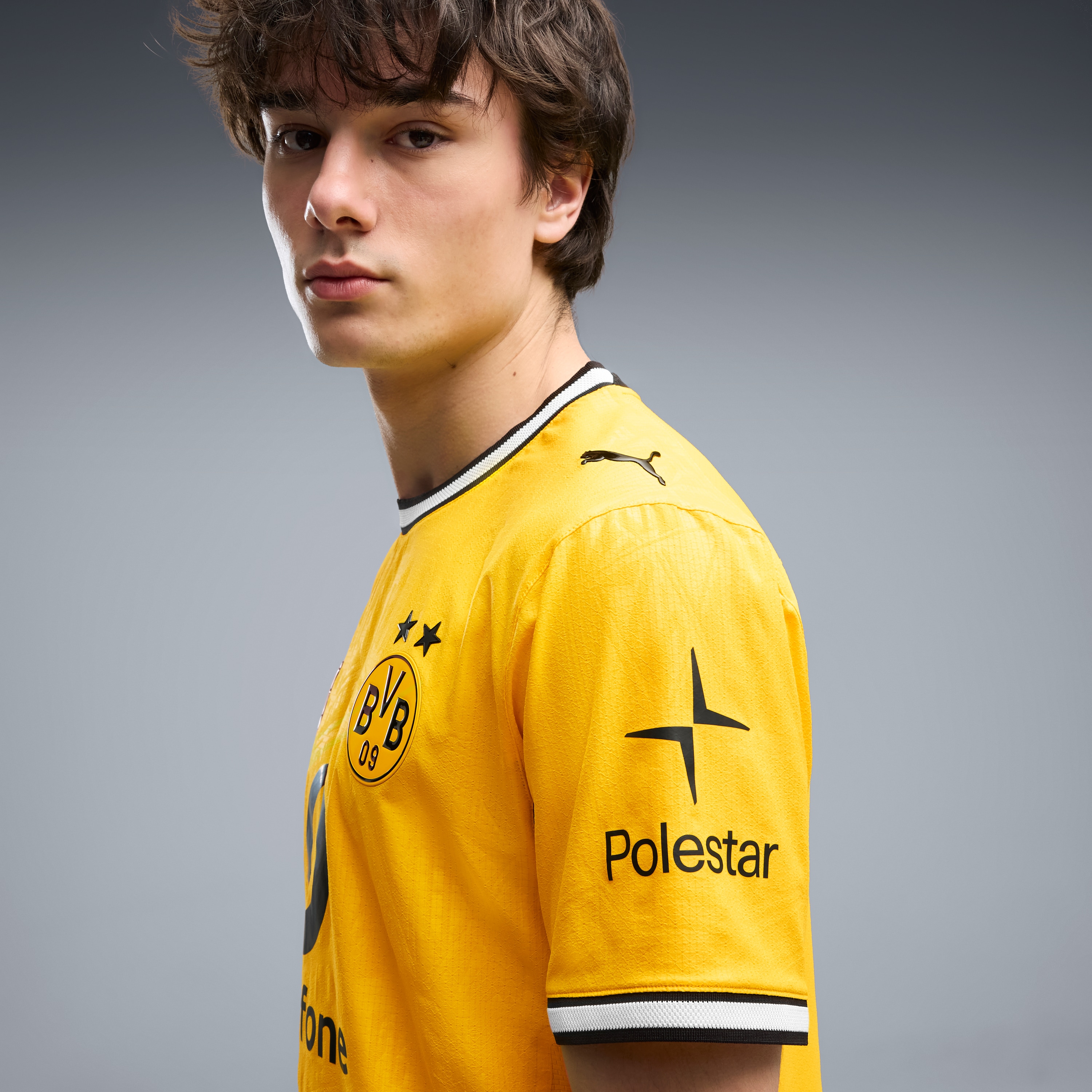Borussia Dortmund 2026/27 Home On-Field Jersey - Yellow - angle 8