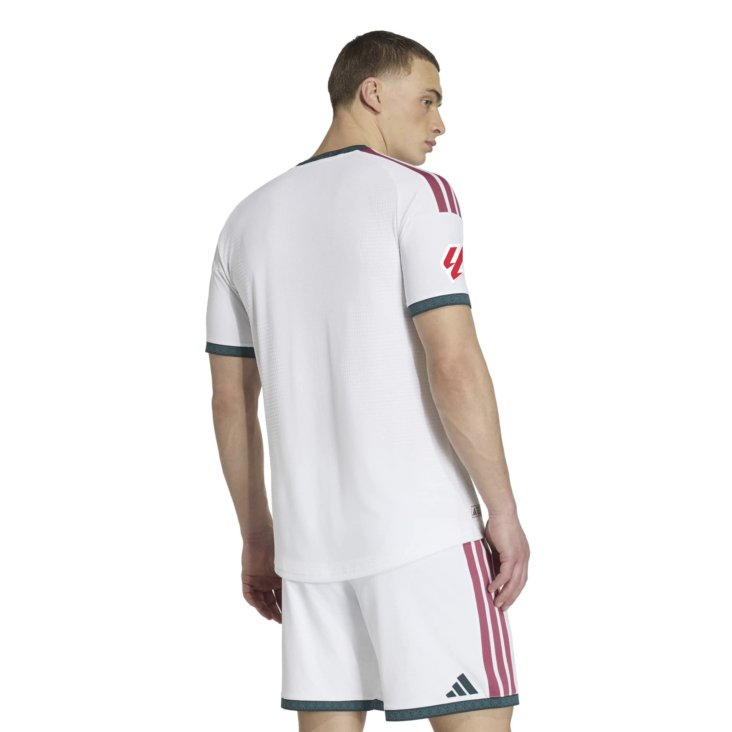 Real Madrid 2026/27 Home On-Field Patch Jersey - White - angle 3