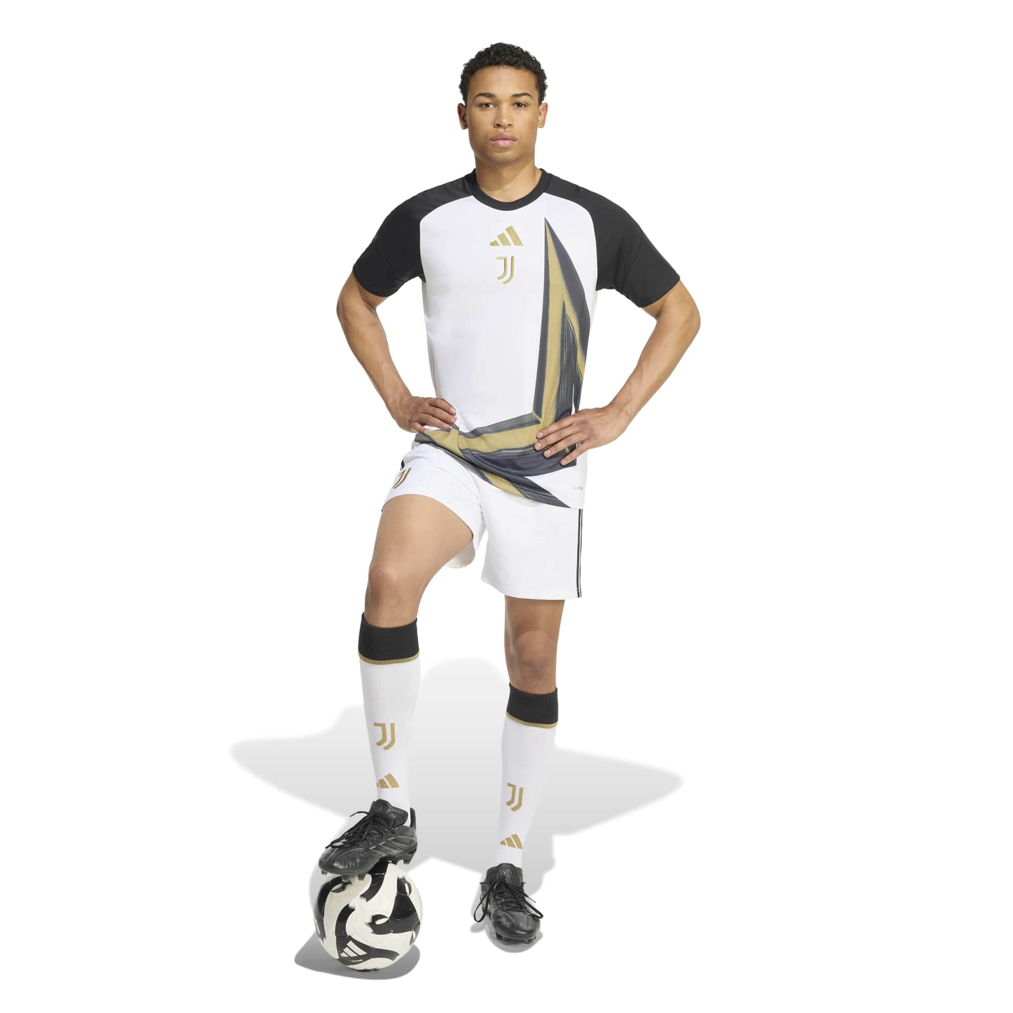 Juventus 2026/27 Home Pre-Match Training Jersey - White - angle 4