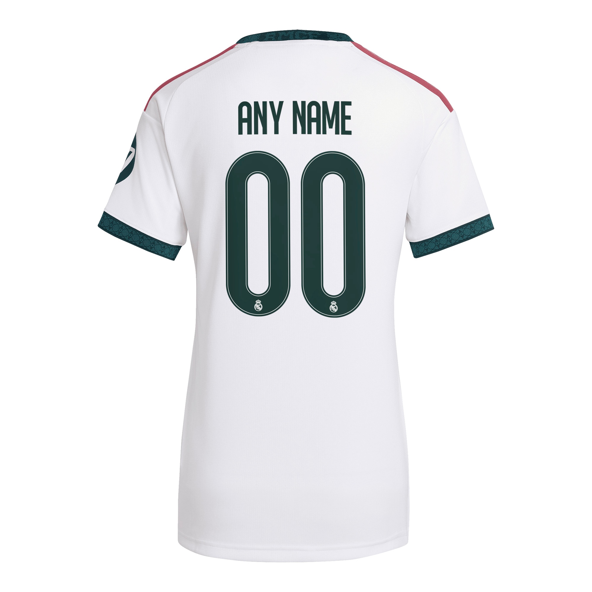 Real Madrid Women's 2026/27 Home Replica Custom Jersey - White - angle 5
