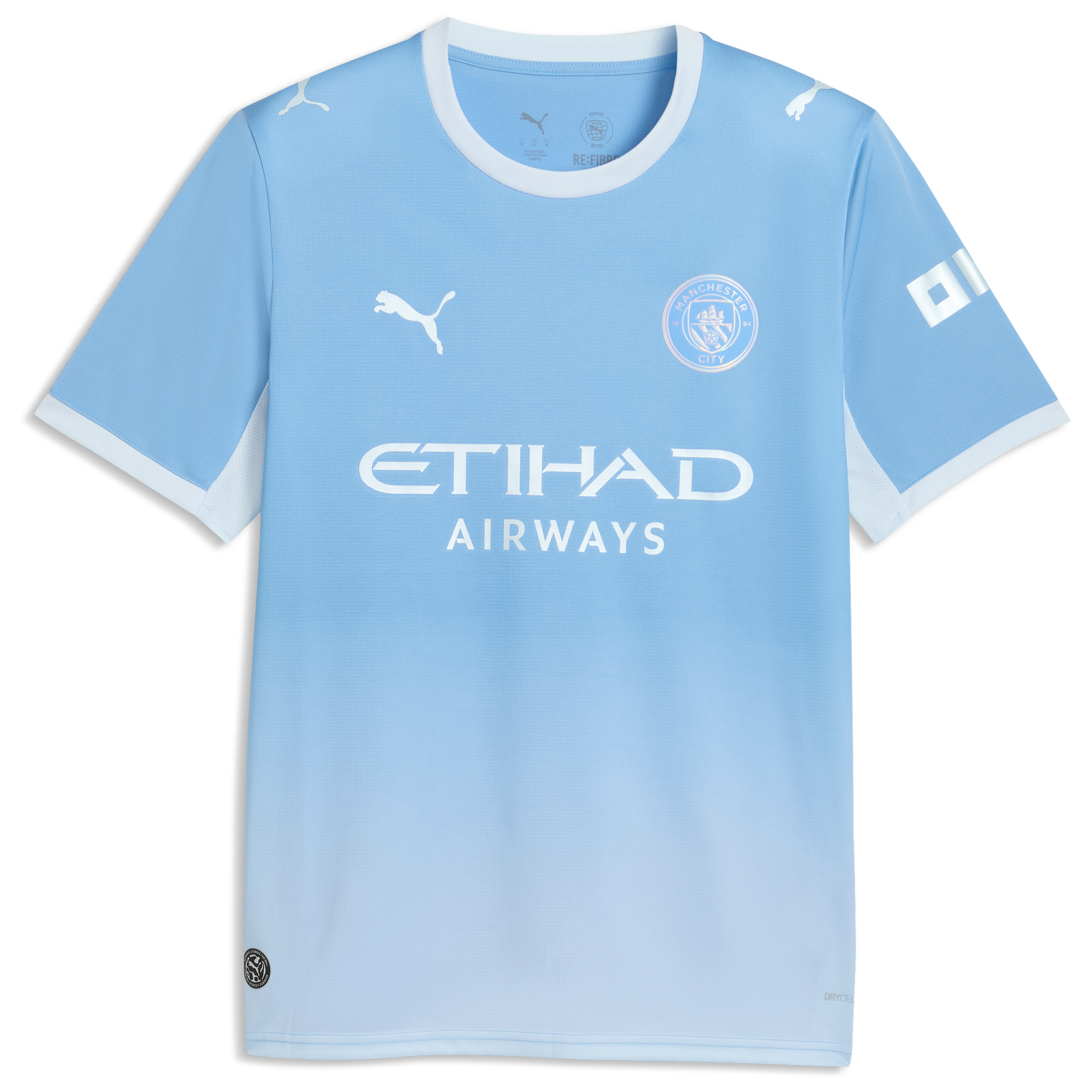 Phil Foden #47 Manchester City 2026/27 Home Replica Jersey - Light Blue - angle 3