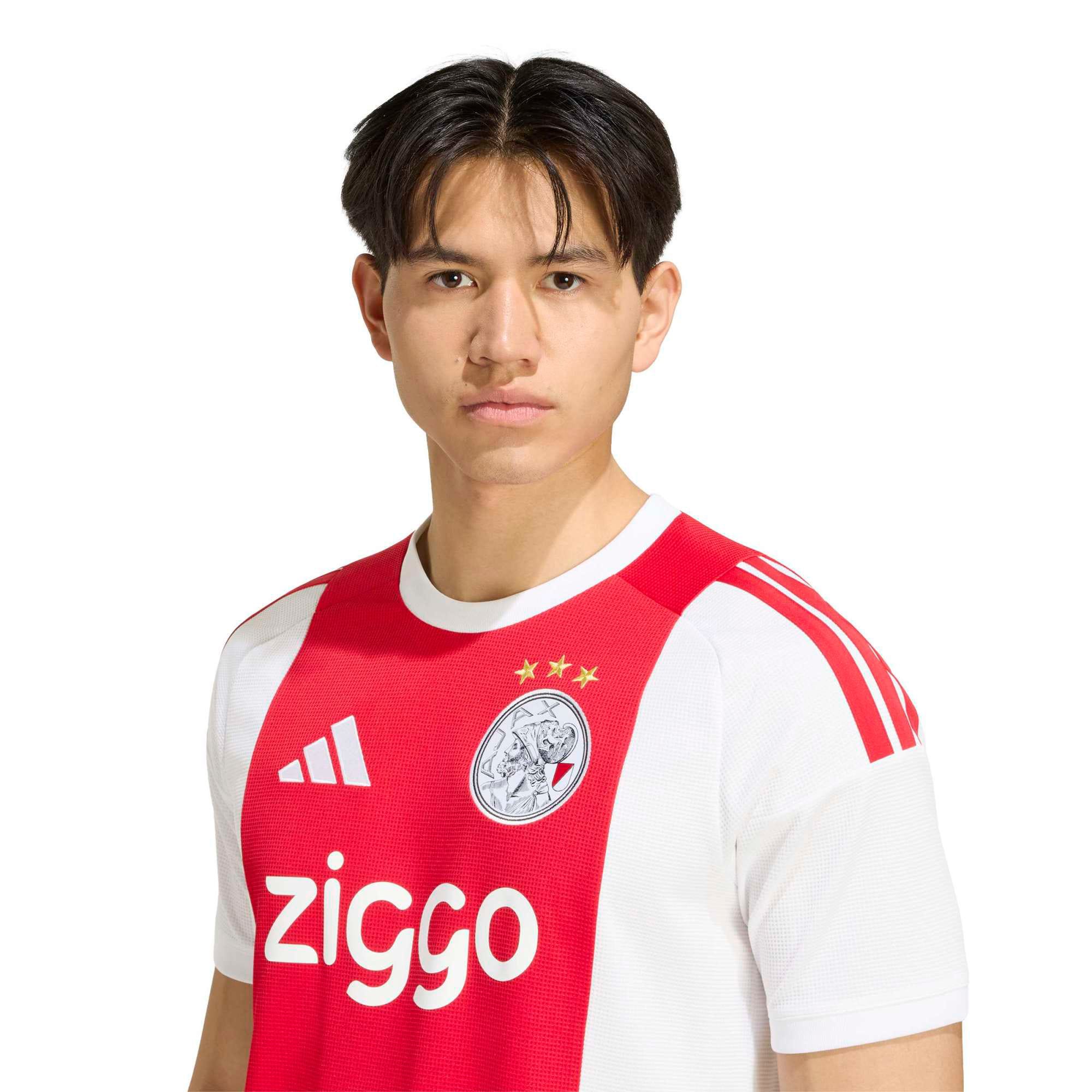 Ajax 2026/27 Home Replica Jersey - White - angle 6