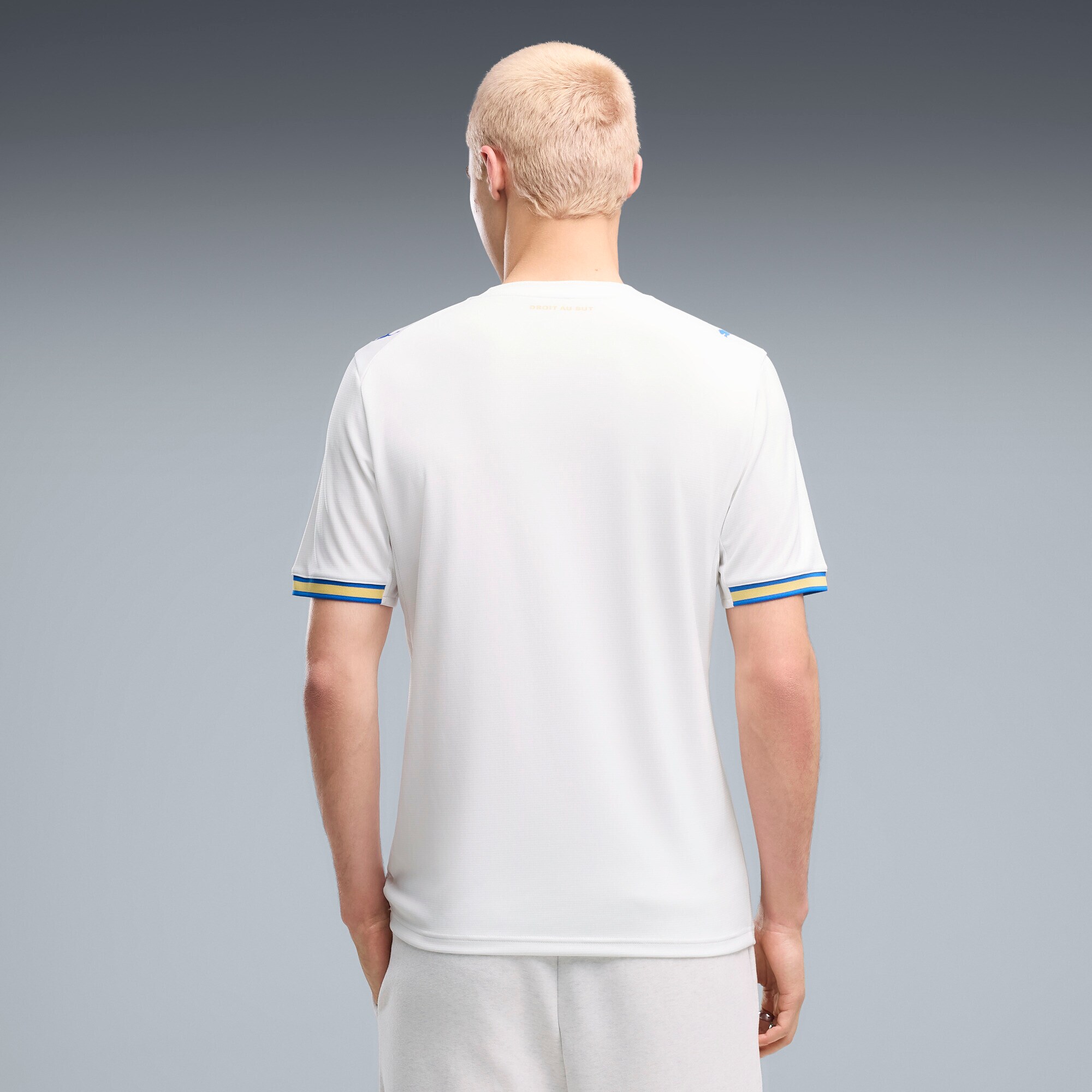 Olympique Marseille 2026/27 Home Replica Jersey - White - angle 6