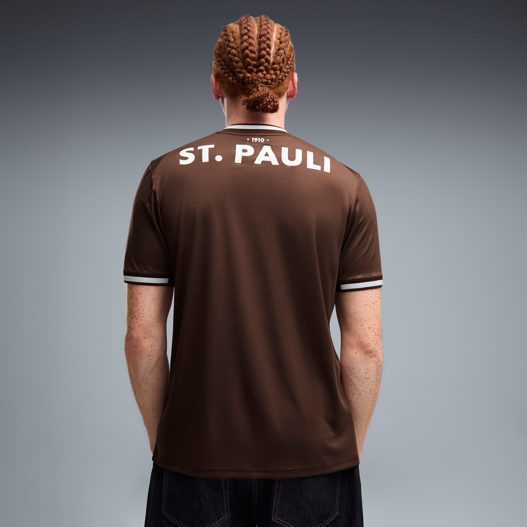 St. Pauli 2026/27 Home Replica Jersey - Brown - angle 6