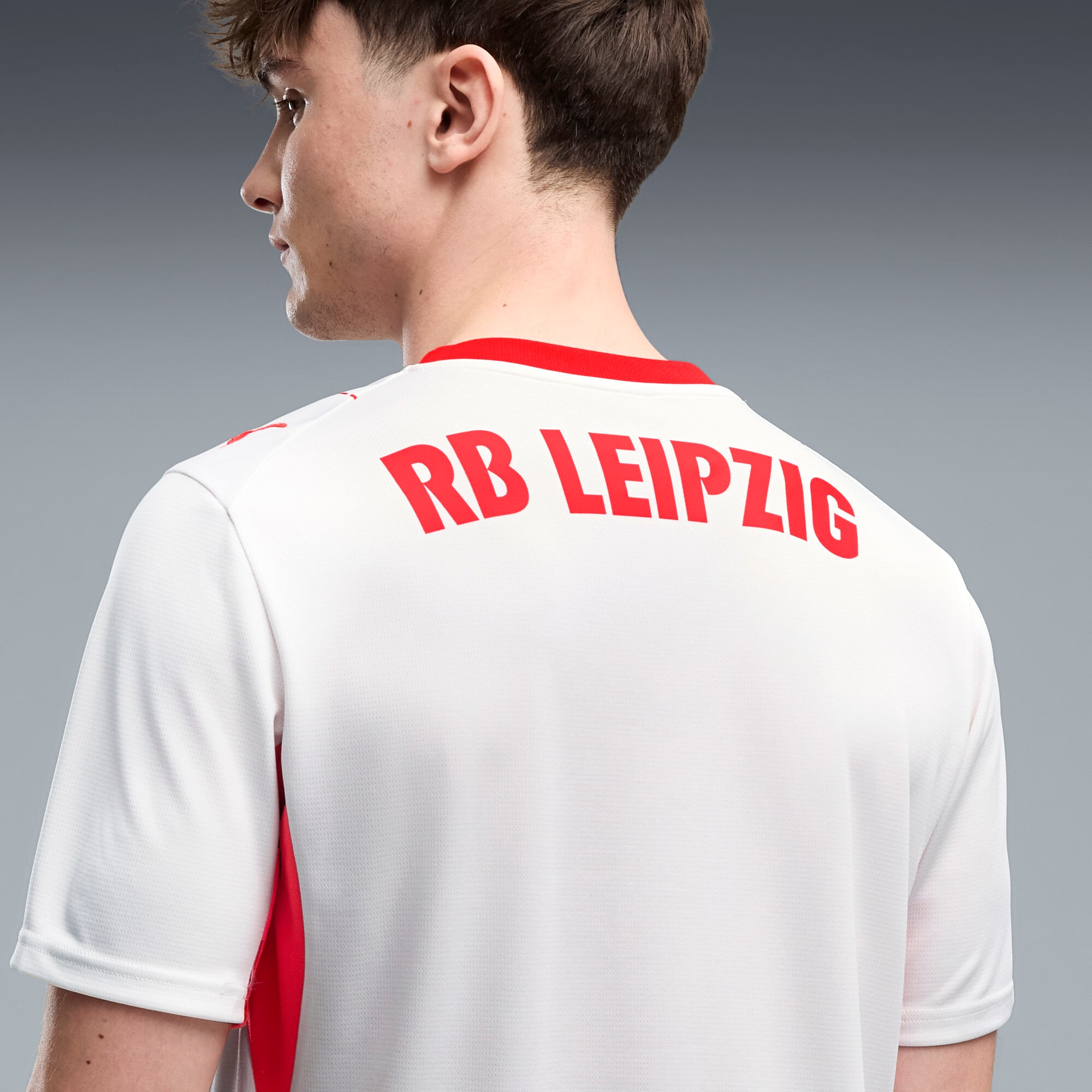 RB Leipzig 2026/27 Home Replica Jersey - White - angle 4