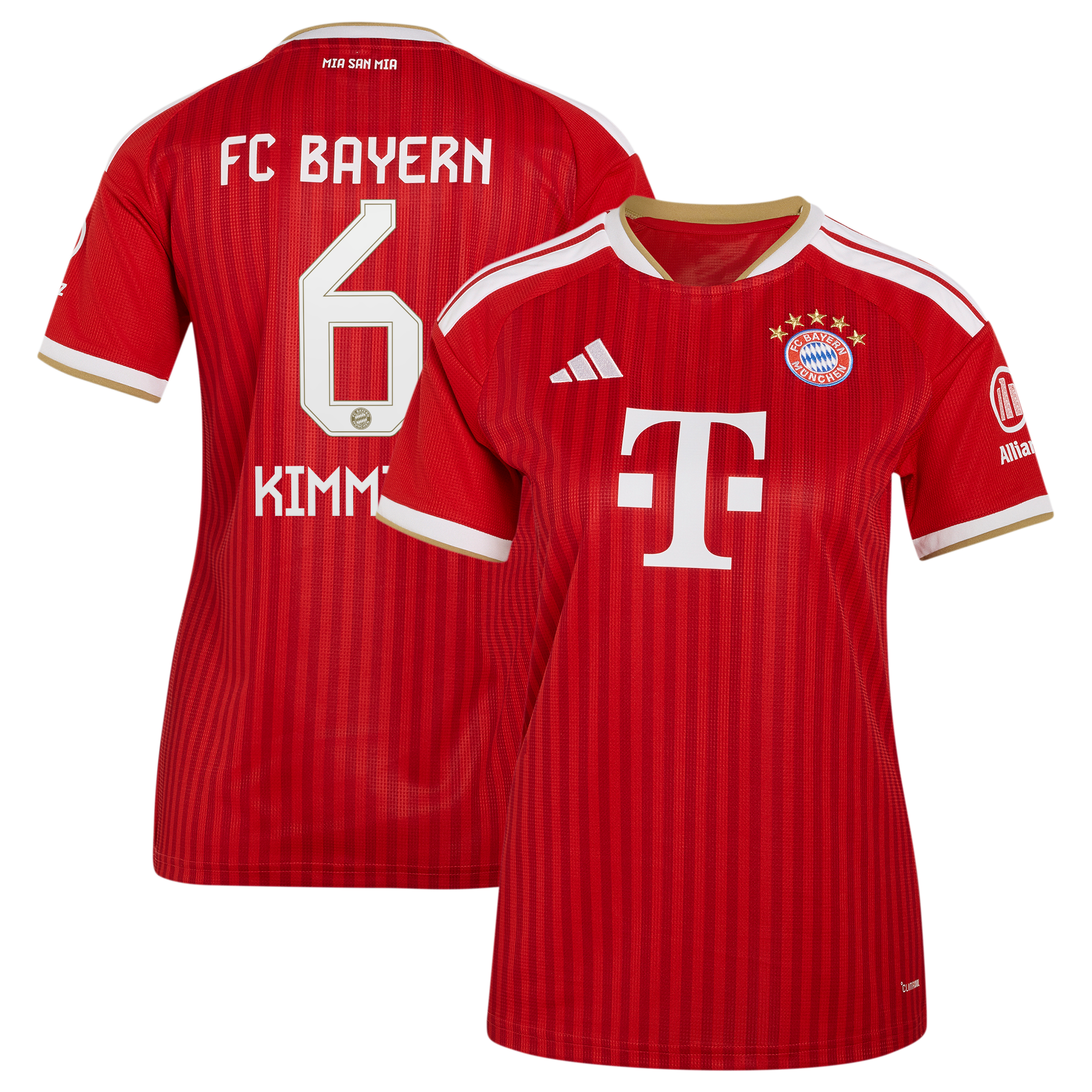 Youth Joshua Kimmich Bayern Munich Women's 2026/27 Home Replica Jersey - Red | FanWearStyle