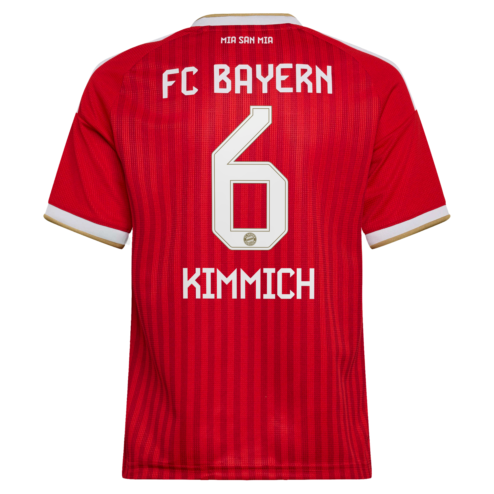 Joshua Kimmich Bayern Munich Youth 2026/27 Home Replica Jersey - Red - angle 4