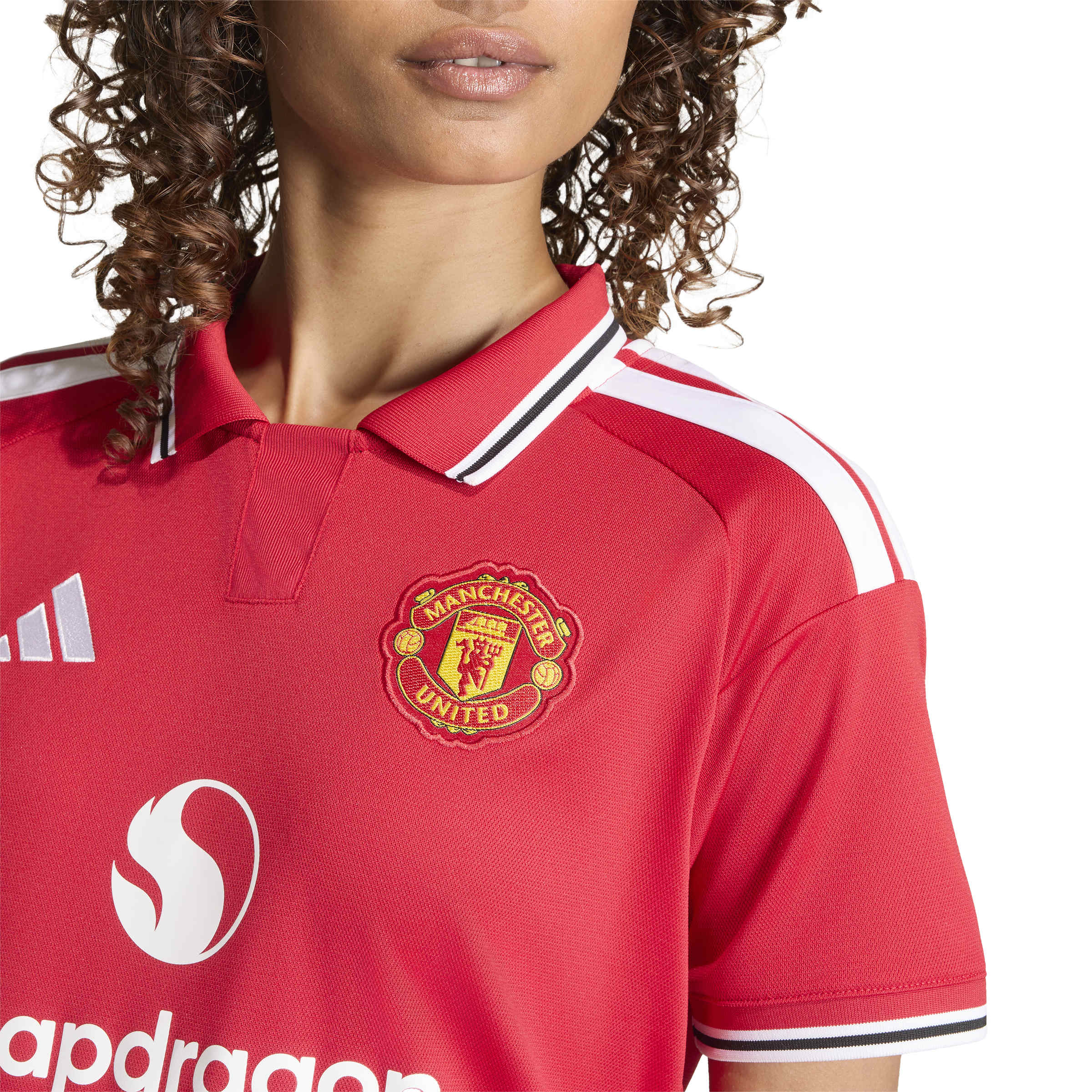 Manchester United Women's 2026/27 Home Replica Jersey - Red - angle 5