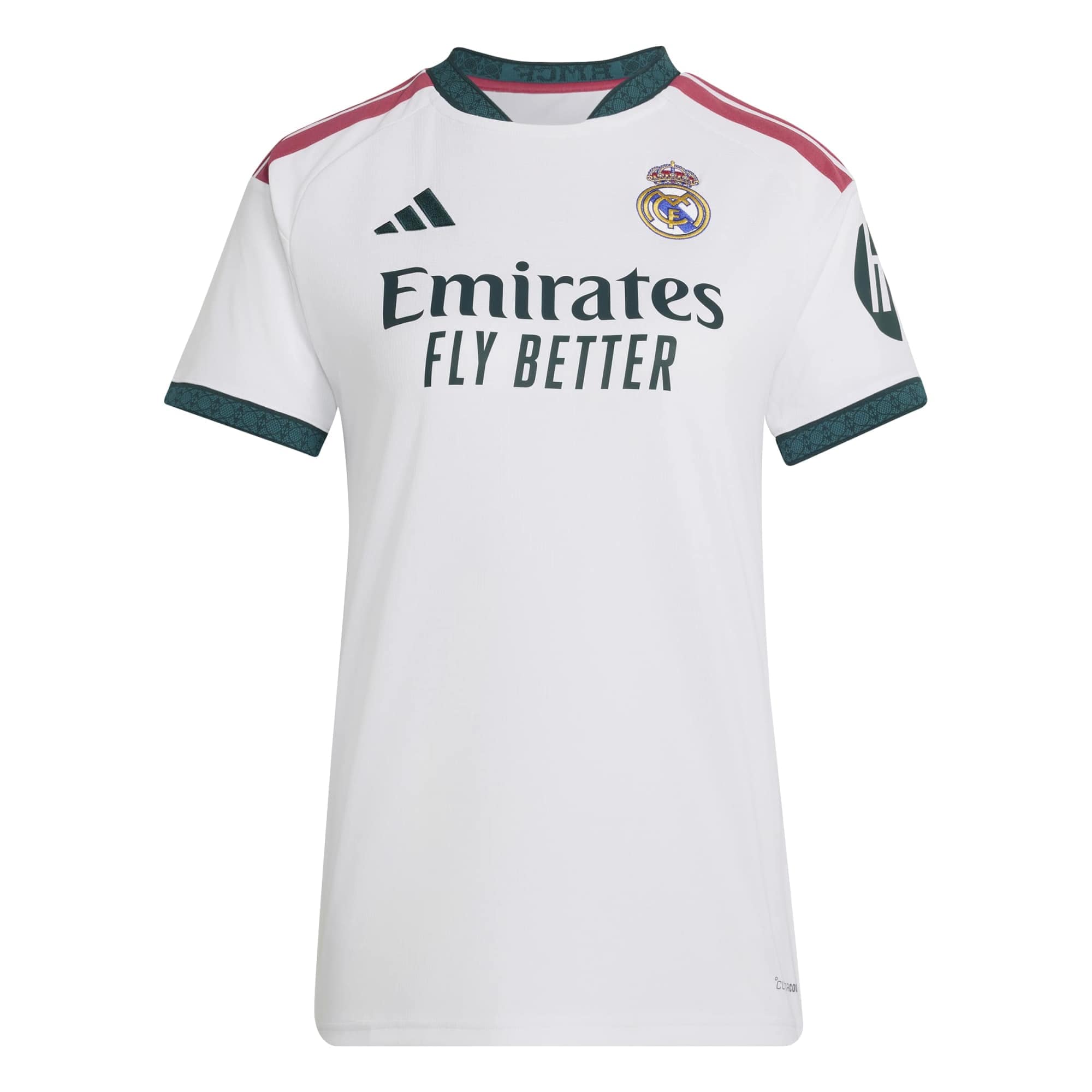 Real Madrid Women's 2026/27 Home Replica Jersey - White - angle 4