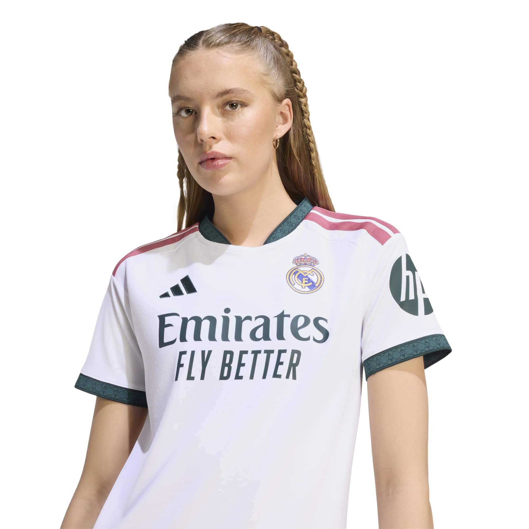 Real Madrid Women's 2026/27 Home Replica Jersey - White - angle 7