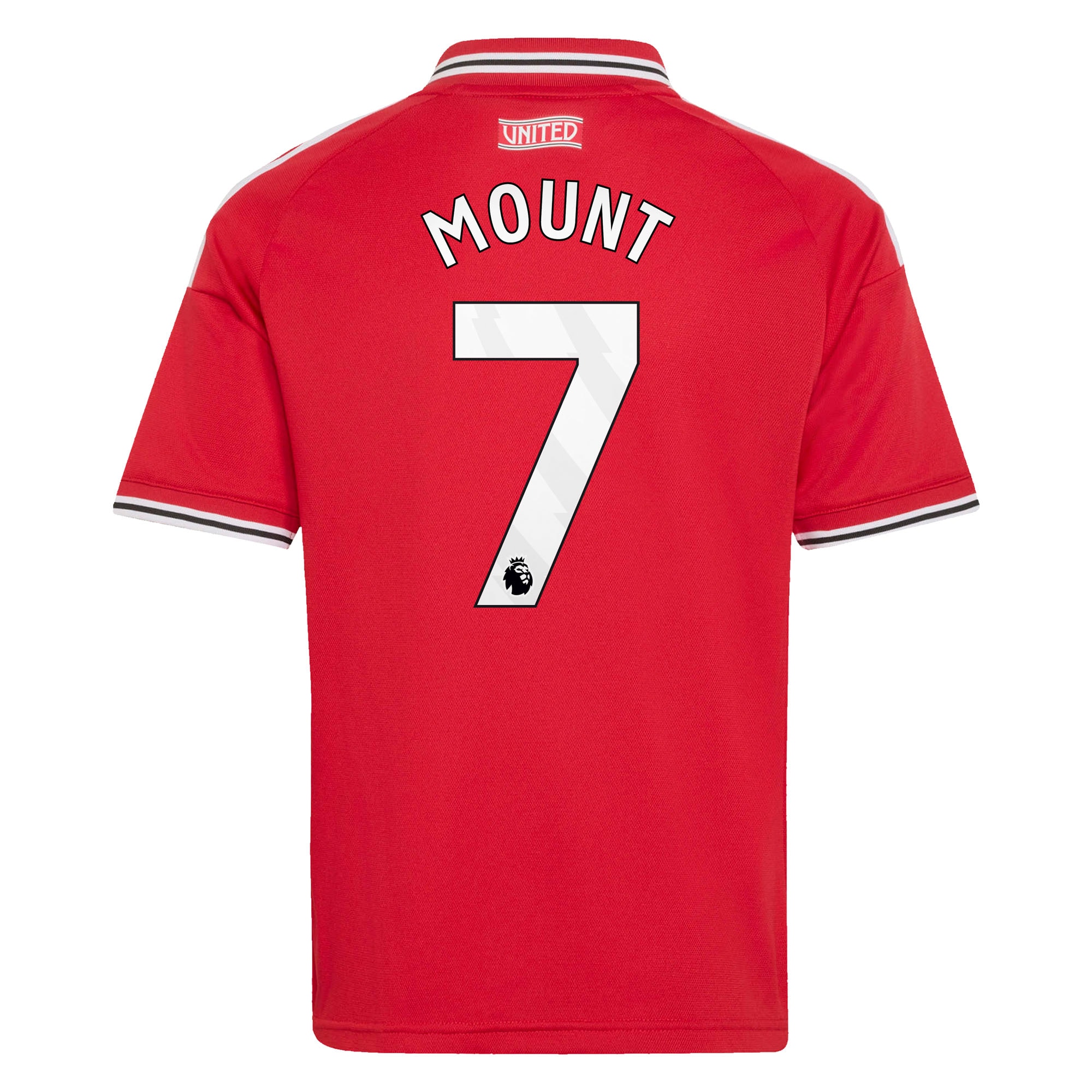 Mason Mount Manchester United Youth 2026/27 Home Replica Jersey - Red - angle 4