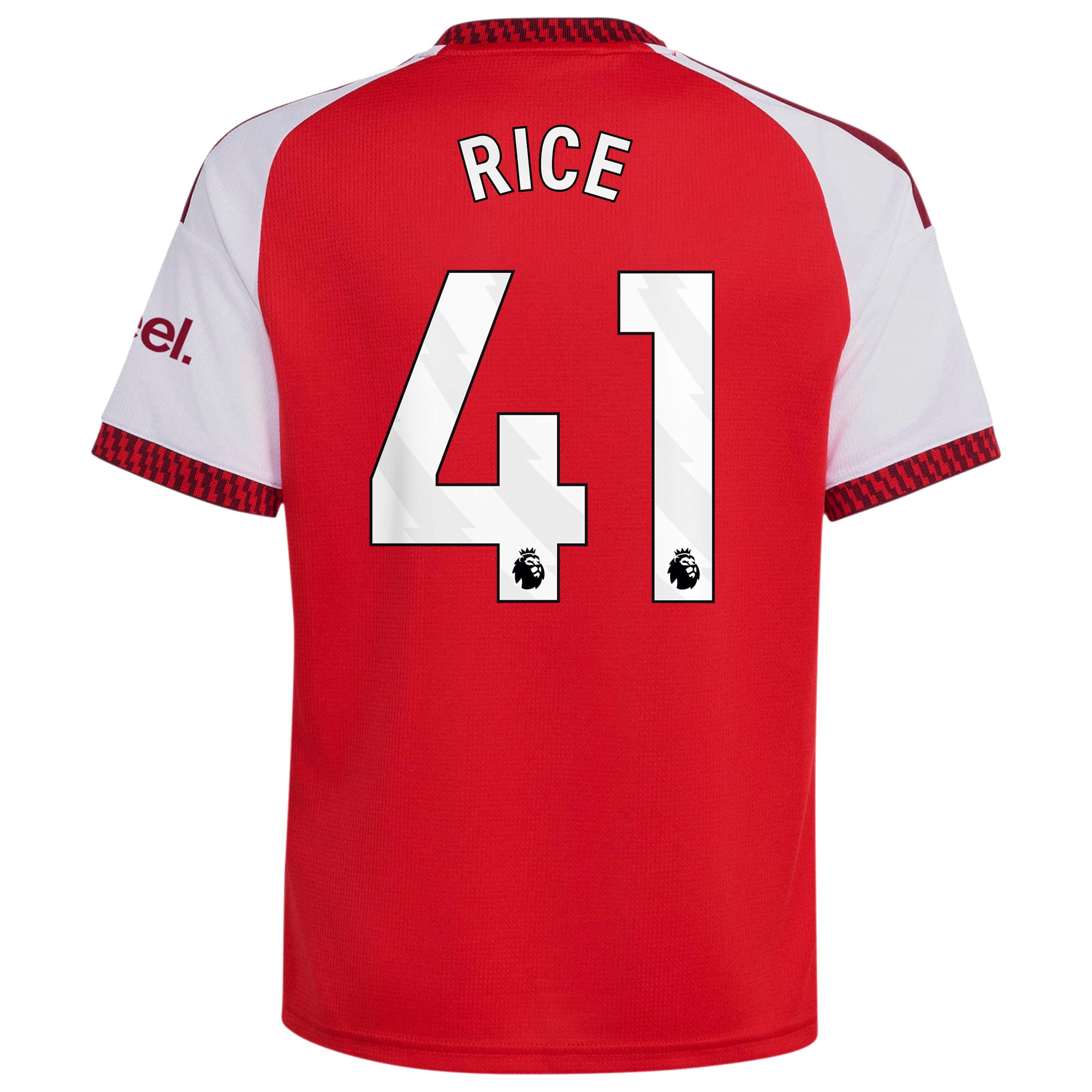 Declan Rice #41 Arsenal Youth 2026/27 Home Replica Jersey - Red - angle 5