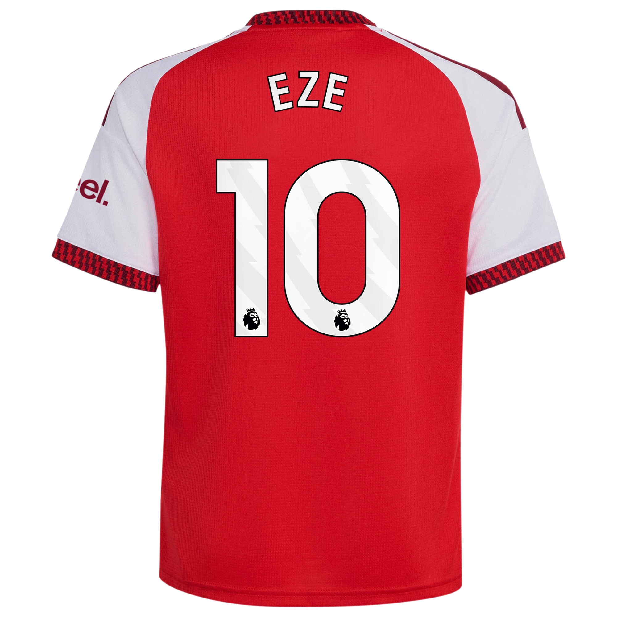 Eberechi Eze Arsenal Youth 2026/27 Home Replica Jersey - Red - angle 5