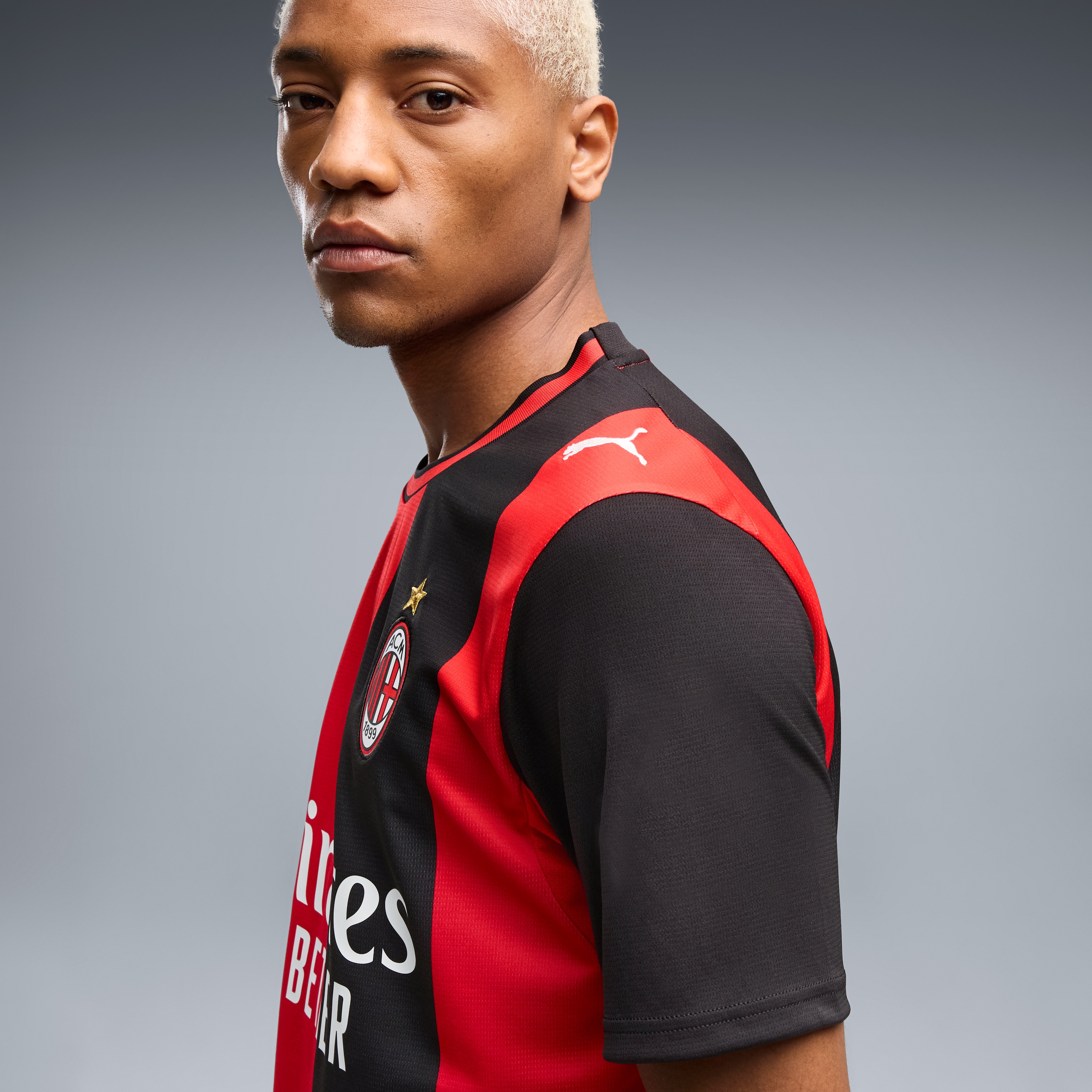 AC Milan 2026/27 Home Replica Jersey - Black/Red - angle 8