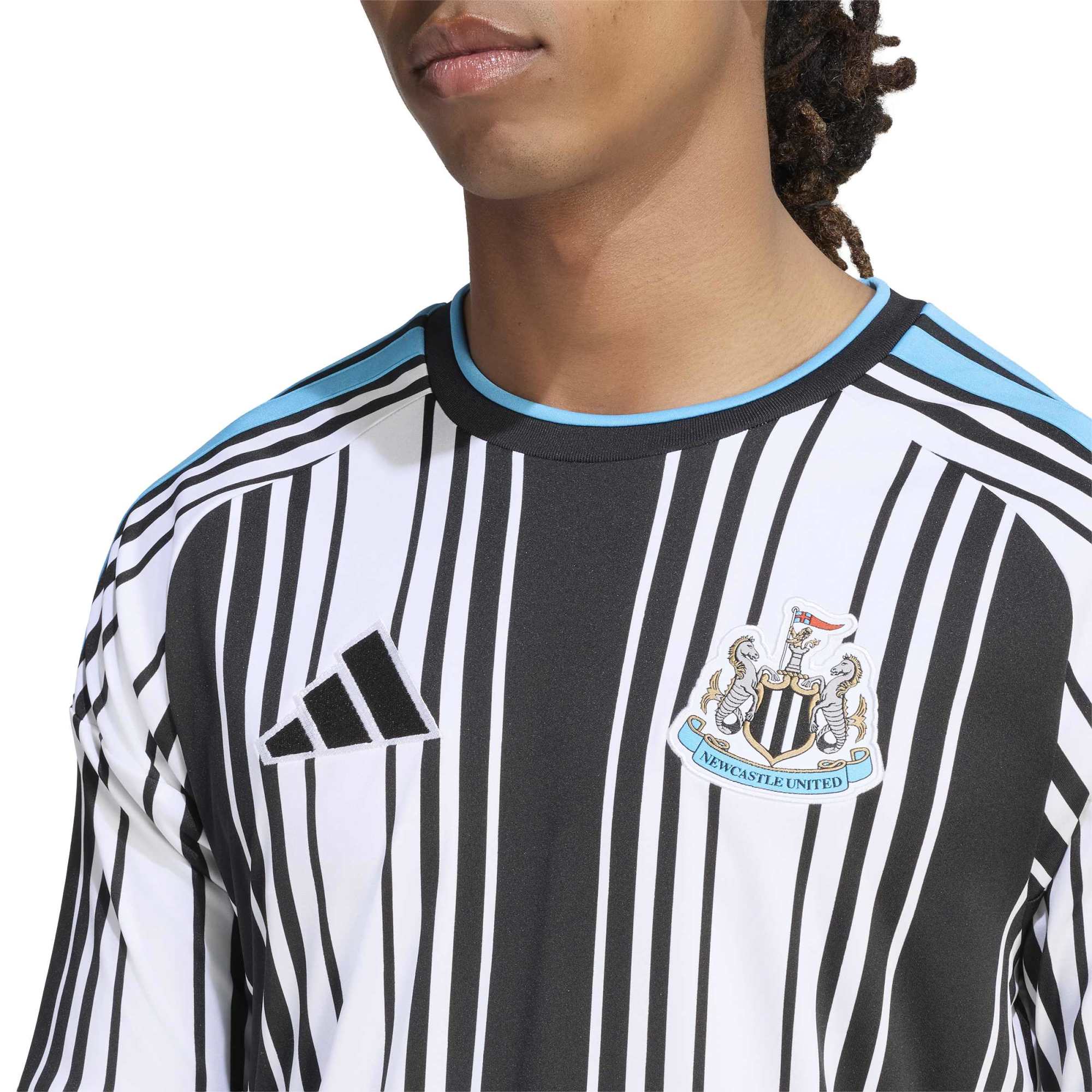 Newcastle United 2026/27 Home Replica Long Sleeve Jersey - White - angle 7