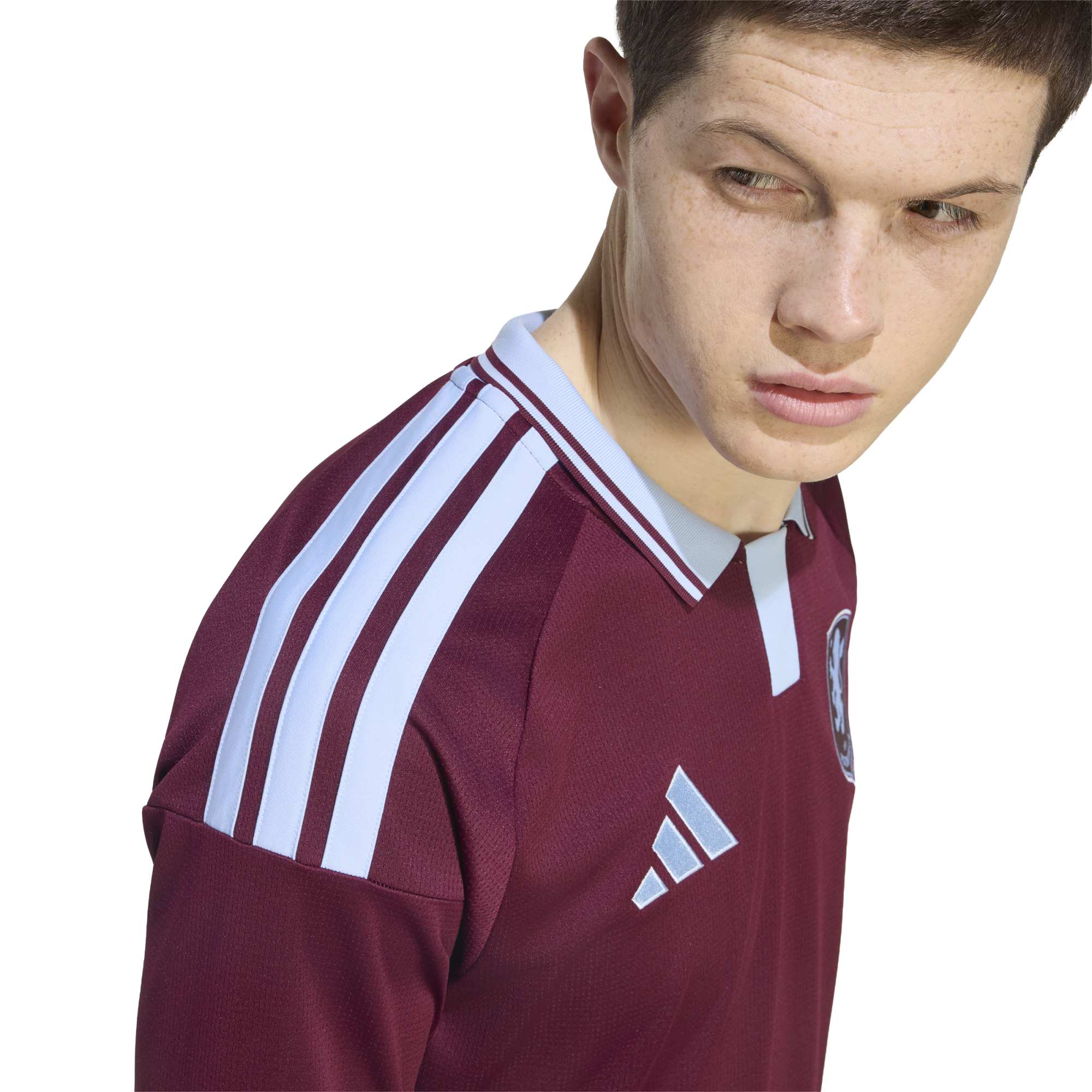 Aston Villa Home 2026/27 Home Replica Long Sleeve Jersey - Claret - angle 6