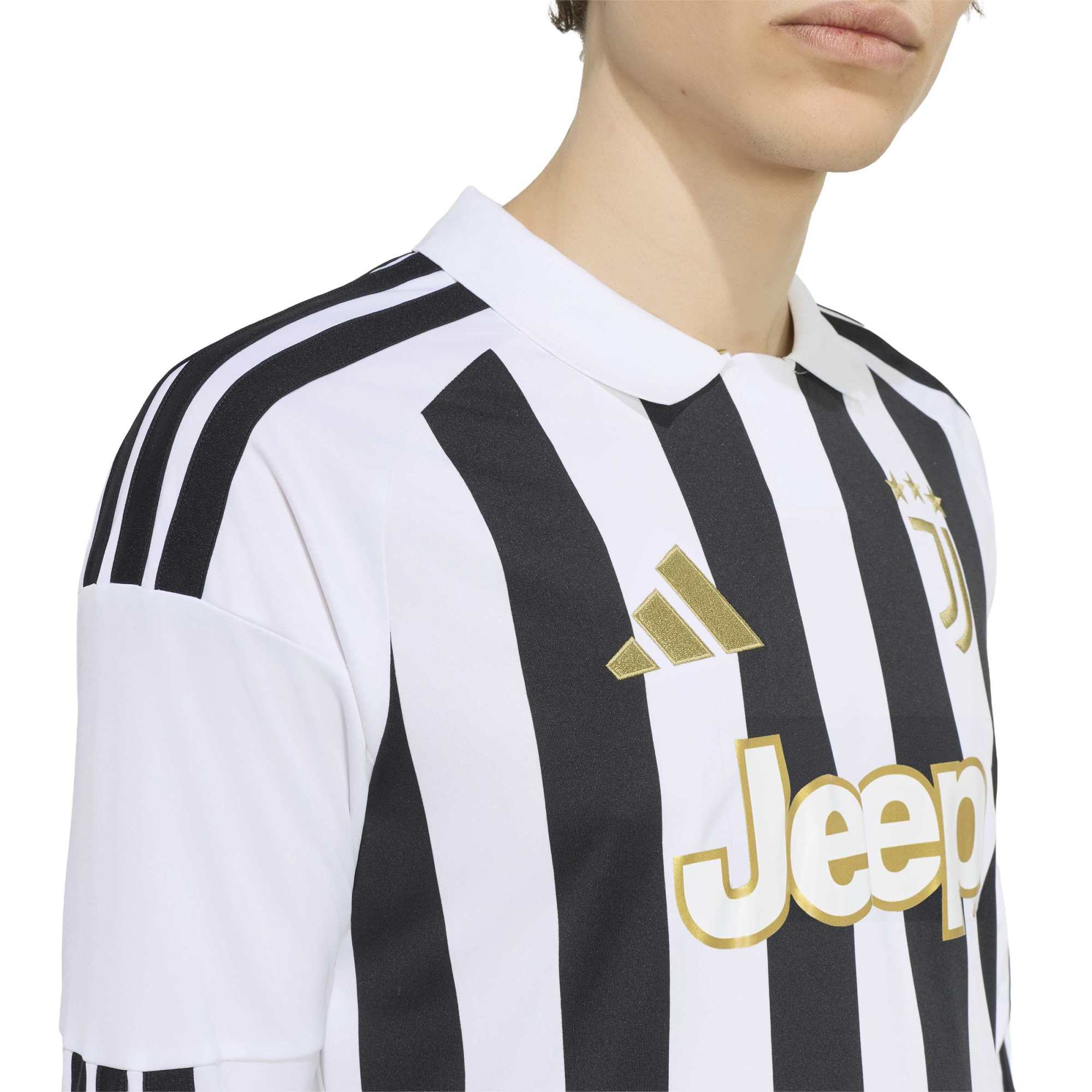 Juventus 2026/27 Home Replica Long Sleeve Jersey - White - angle 9