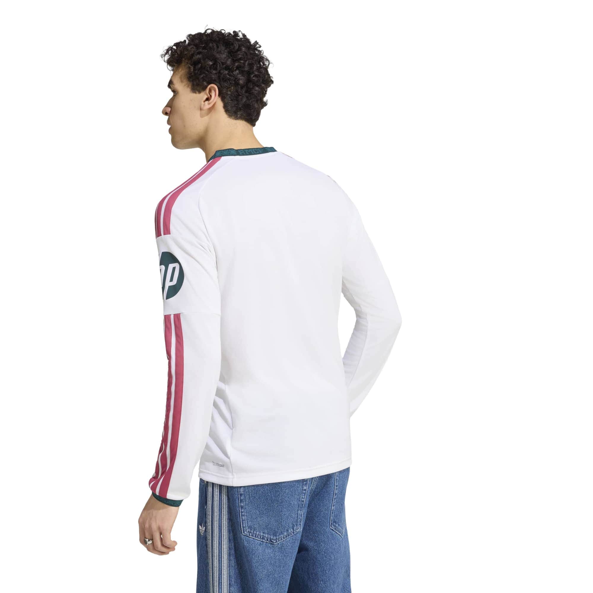 Real Madrid 2026/27 Home Replica Long Sleeve Jersey - White - angle 4