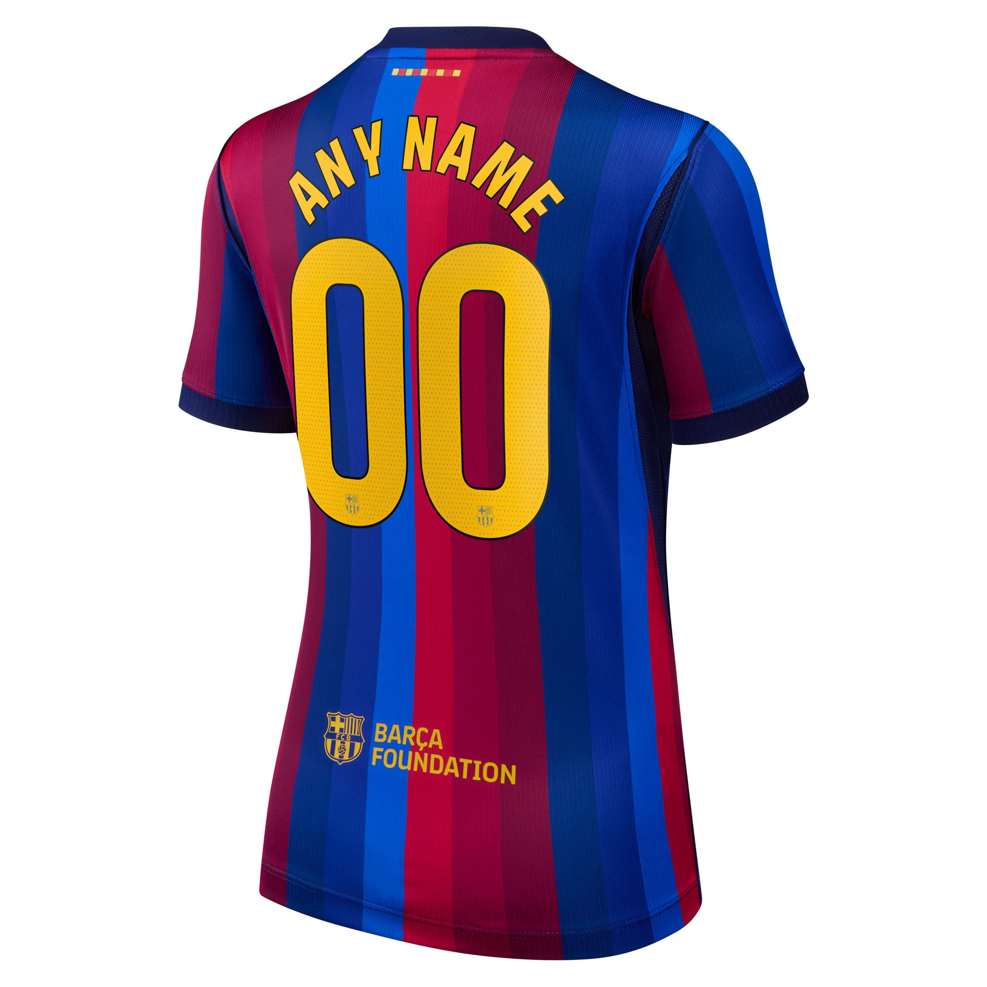 Barcelona Women's 2026/27 Home Stadium Replica Custom Jersey - Red - angle 5