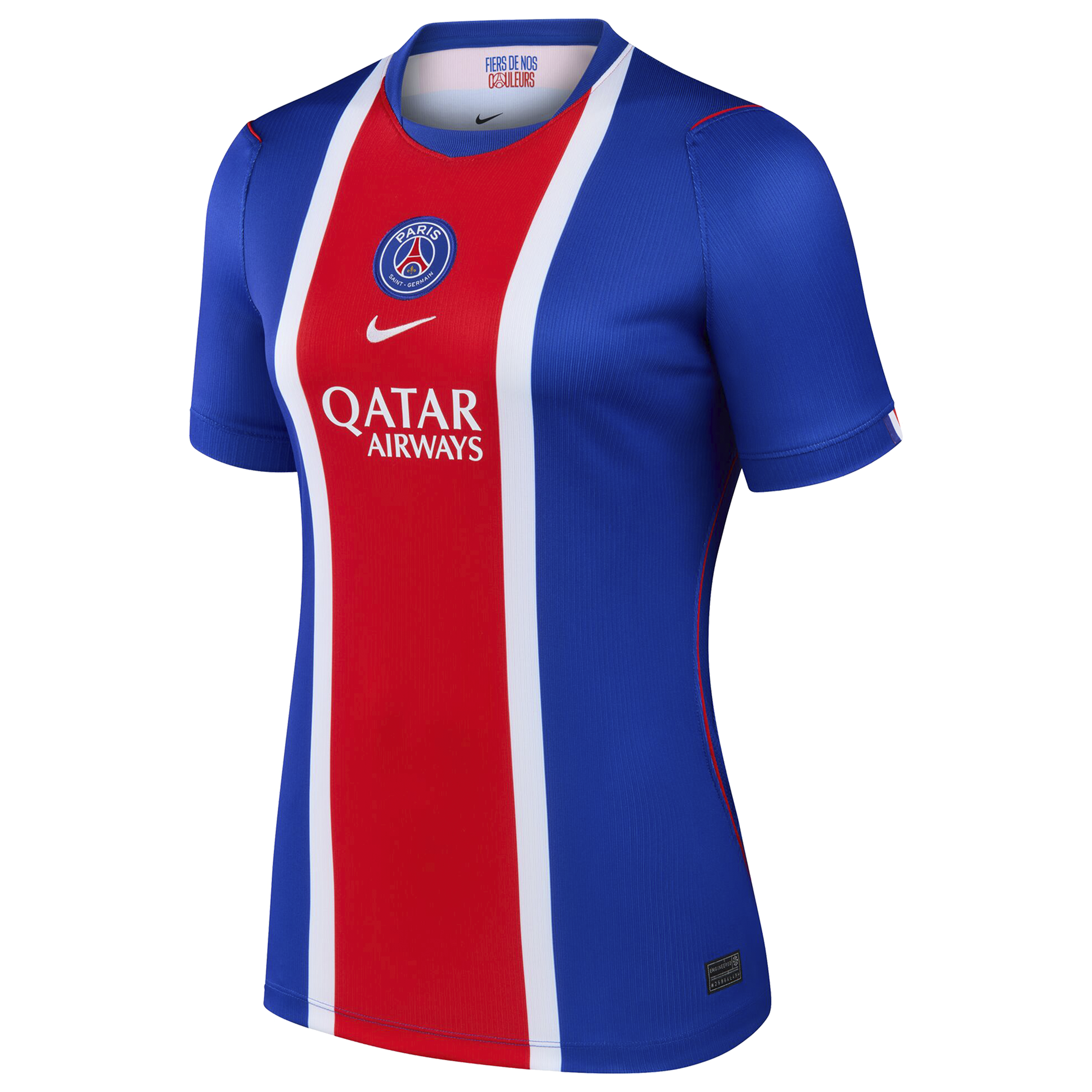 Khvicha Kvaratskhelia Paris Saint-Germain Women's 2026/27 Home Stadium Replica Jersey - Blue - angle 3