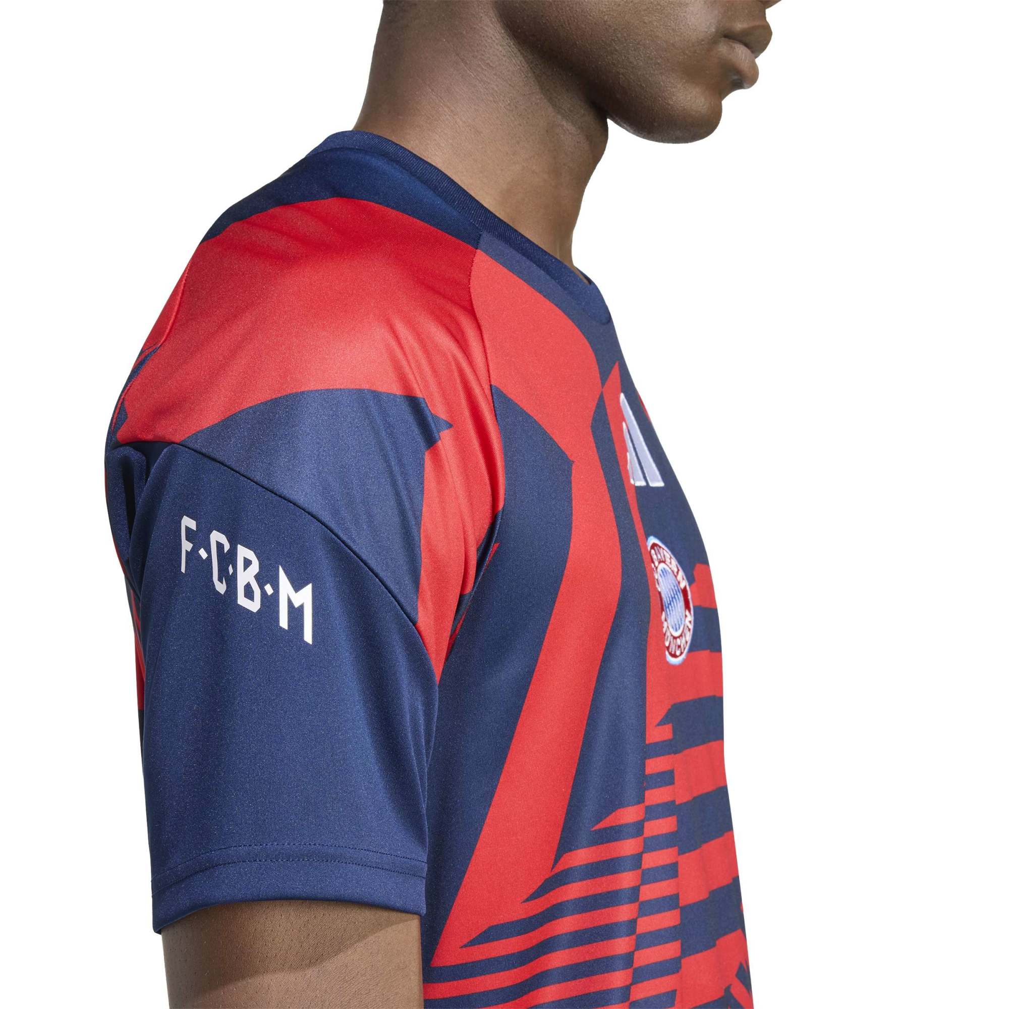 Bayern Munich 2026/27 Pre-Match Home Training Jersey - Blue/Red - angle 9