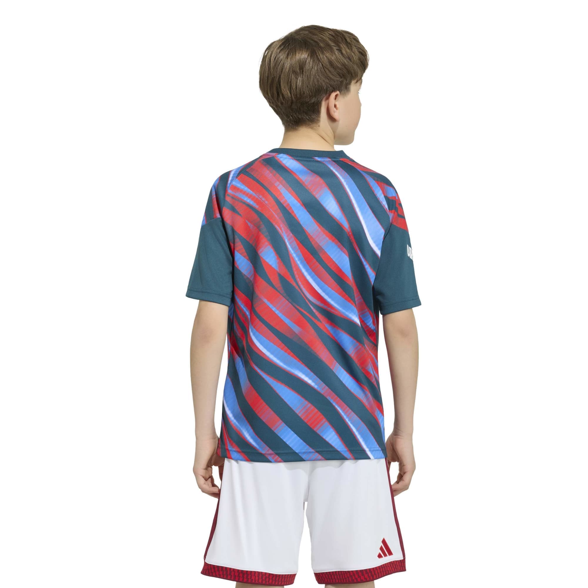 Arsenal Youth 2026/27 Pre-Match Home Training Jersey - Green - angle 4