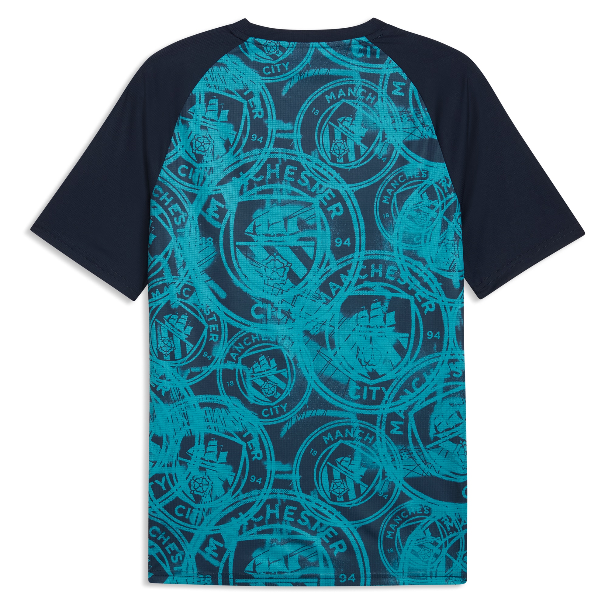 Manchester City 2026/27 Pre-Match Jersey Top - Navy - angle 7