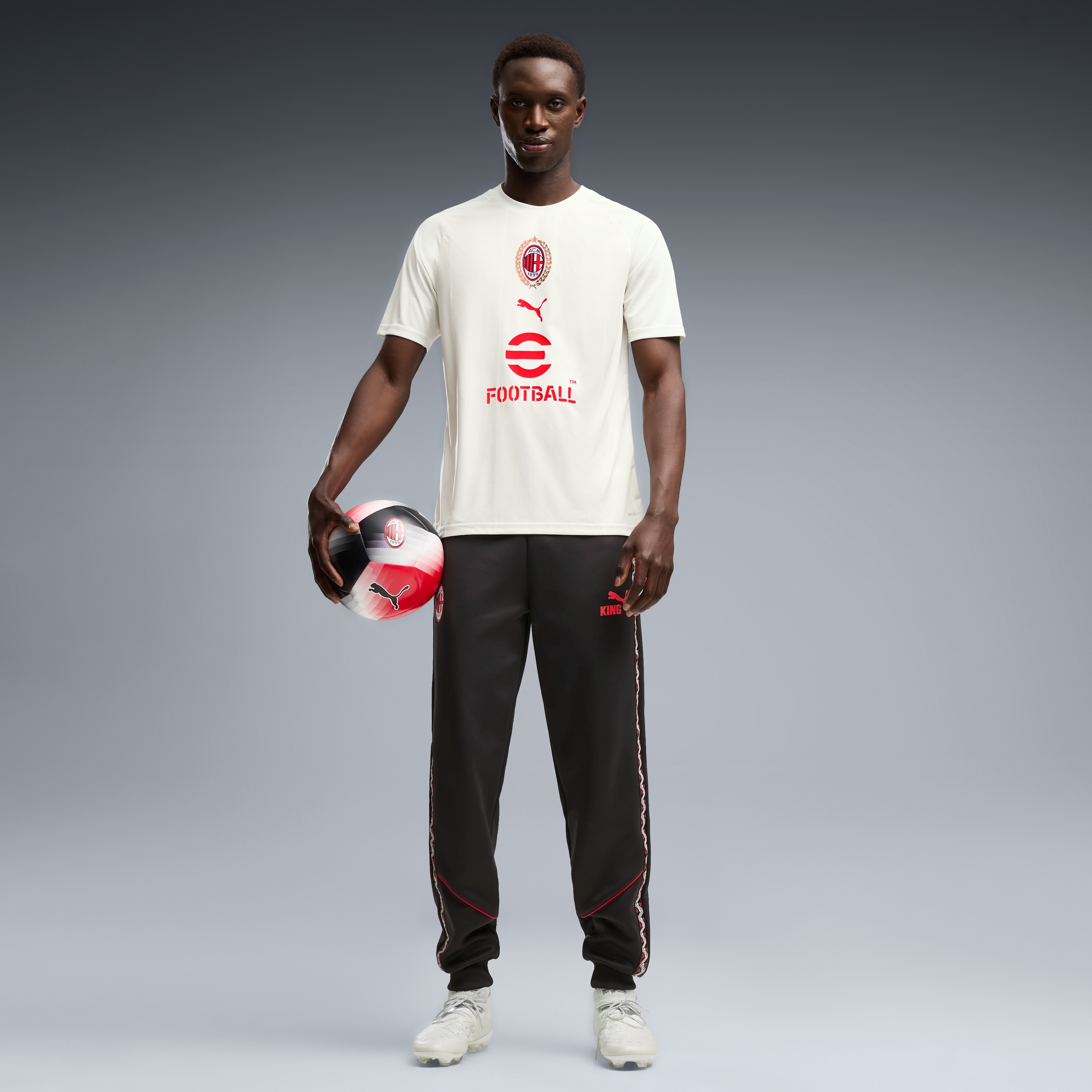 AC Milan 2026/27 Pre-Match Jersey Top - Cream - angle 5
