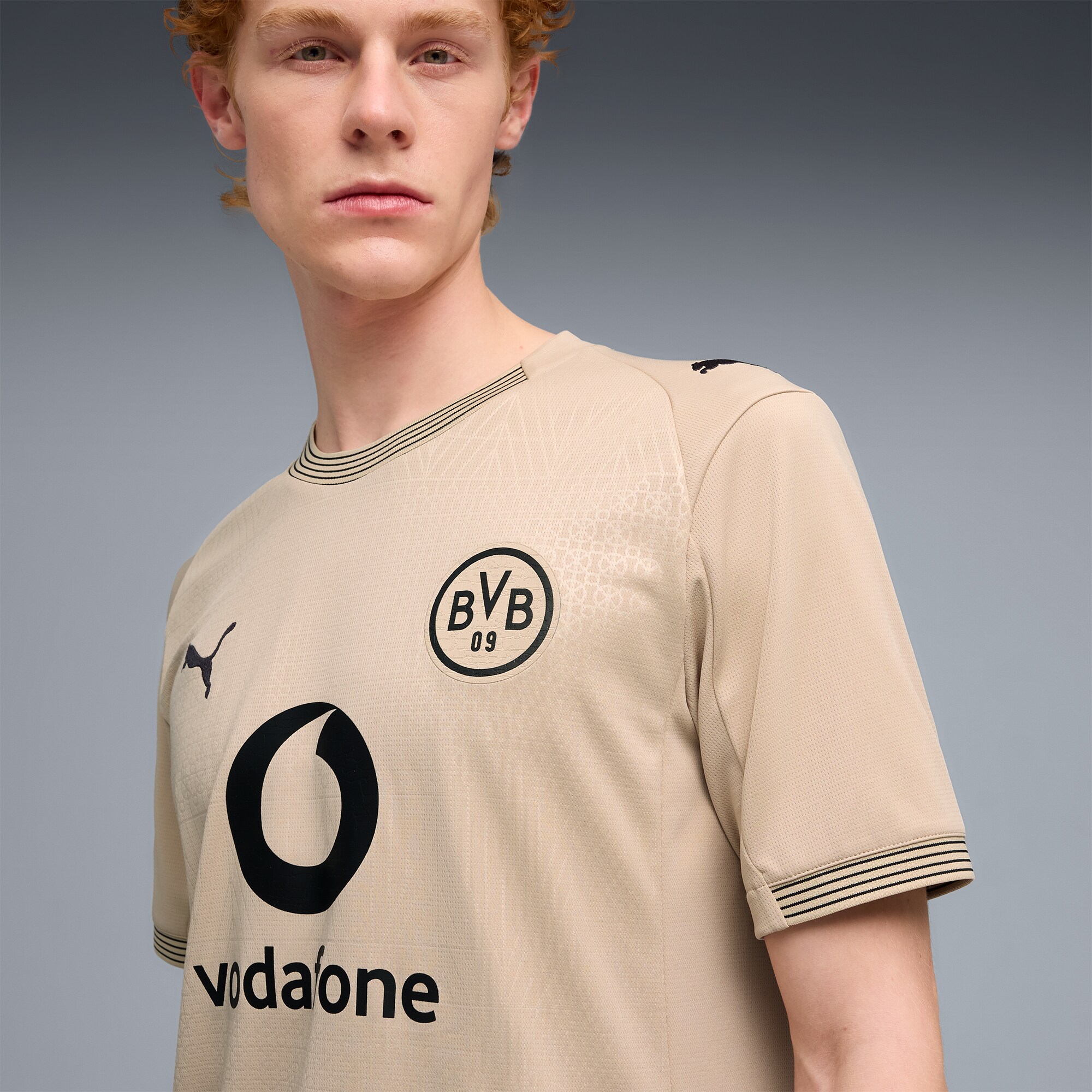 Borussia Dortmund 2026/27 Special Edition Replica Jersey - Beige - angle 8