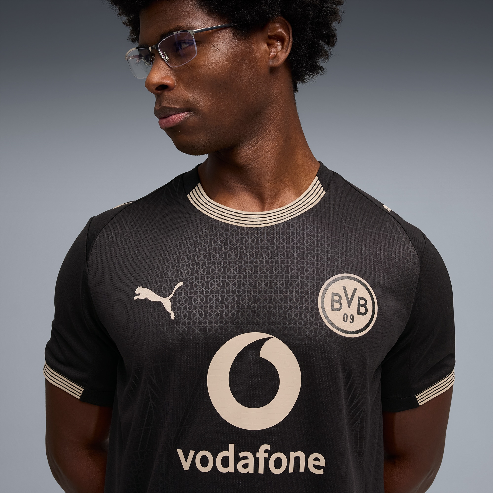 Borussia Dortmund 2026/27 Special Edition Replica Jersey - Black - angle 7