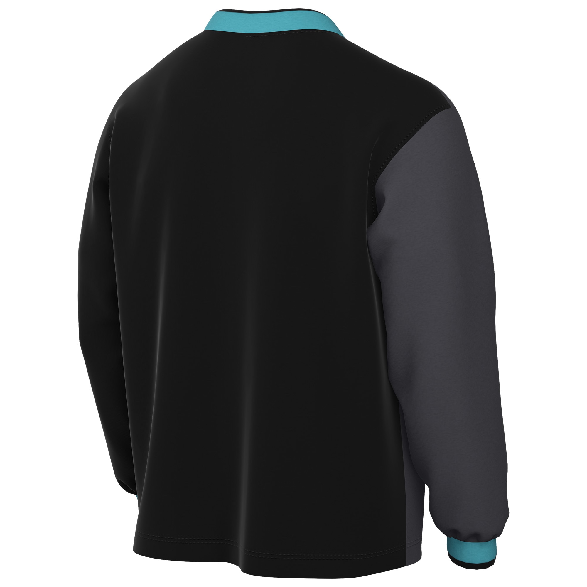 Barcelona 2026/27 Third Energy Dri-FIT Long Sleeve Lifestyle Jersey - Black - angle 9