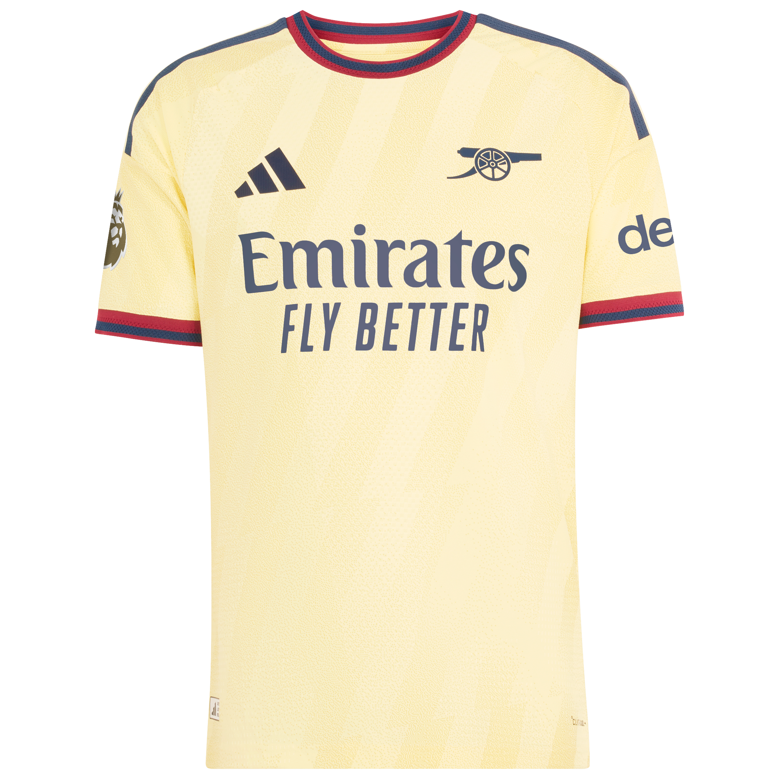 Arsenal 2026/27 Third On-Field  Jersey - Yellow